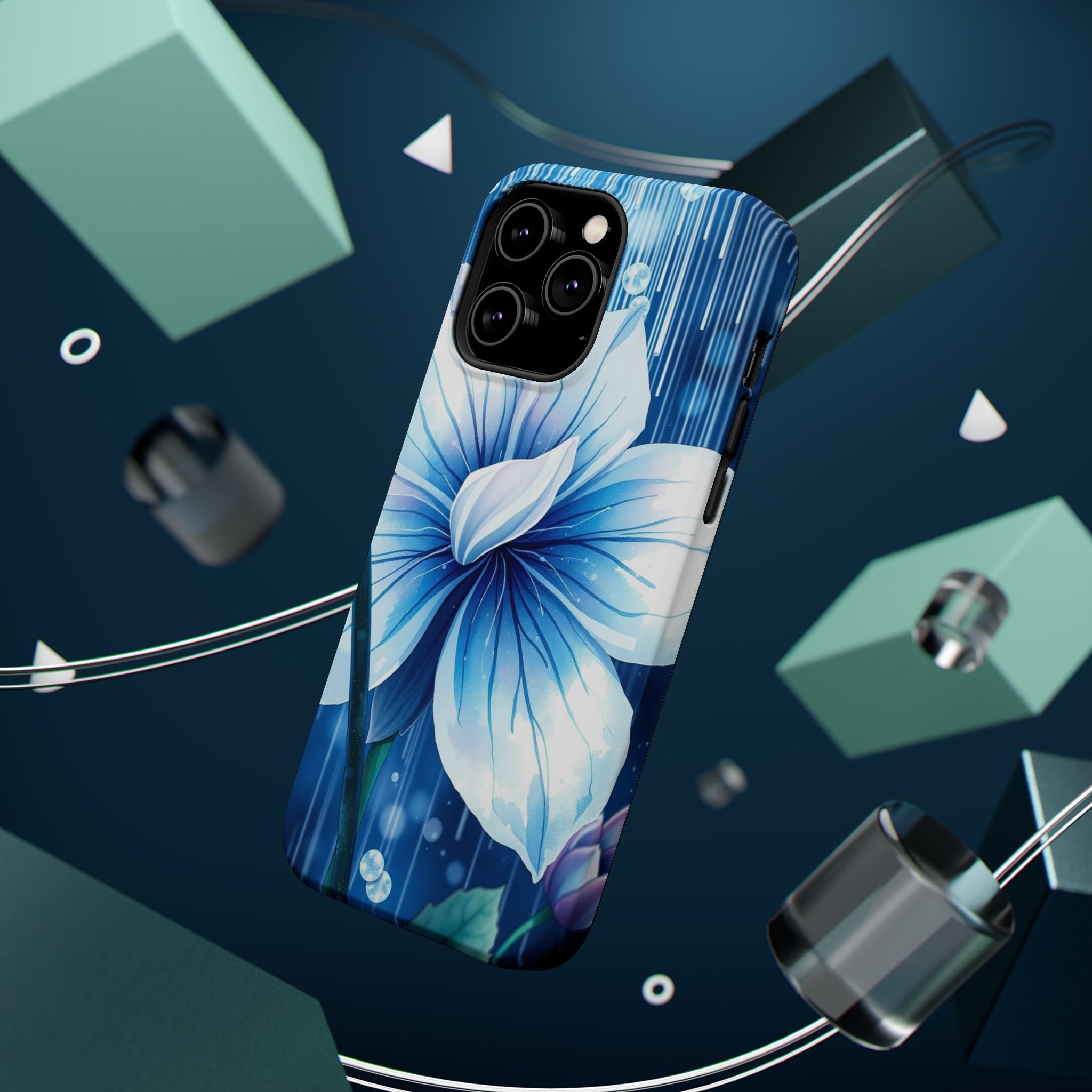 iPhone Spring Shower Bloom Electric Art Slim Everyday Designer Case · iPhone Cas