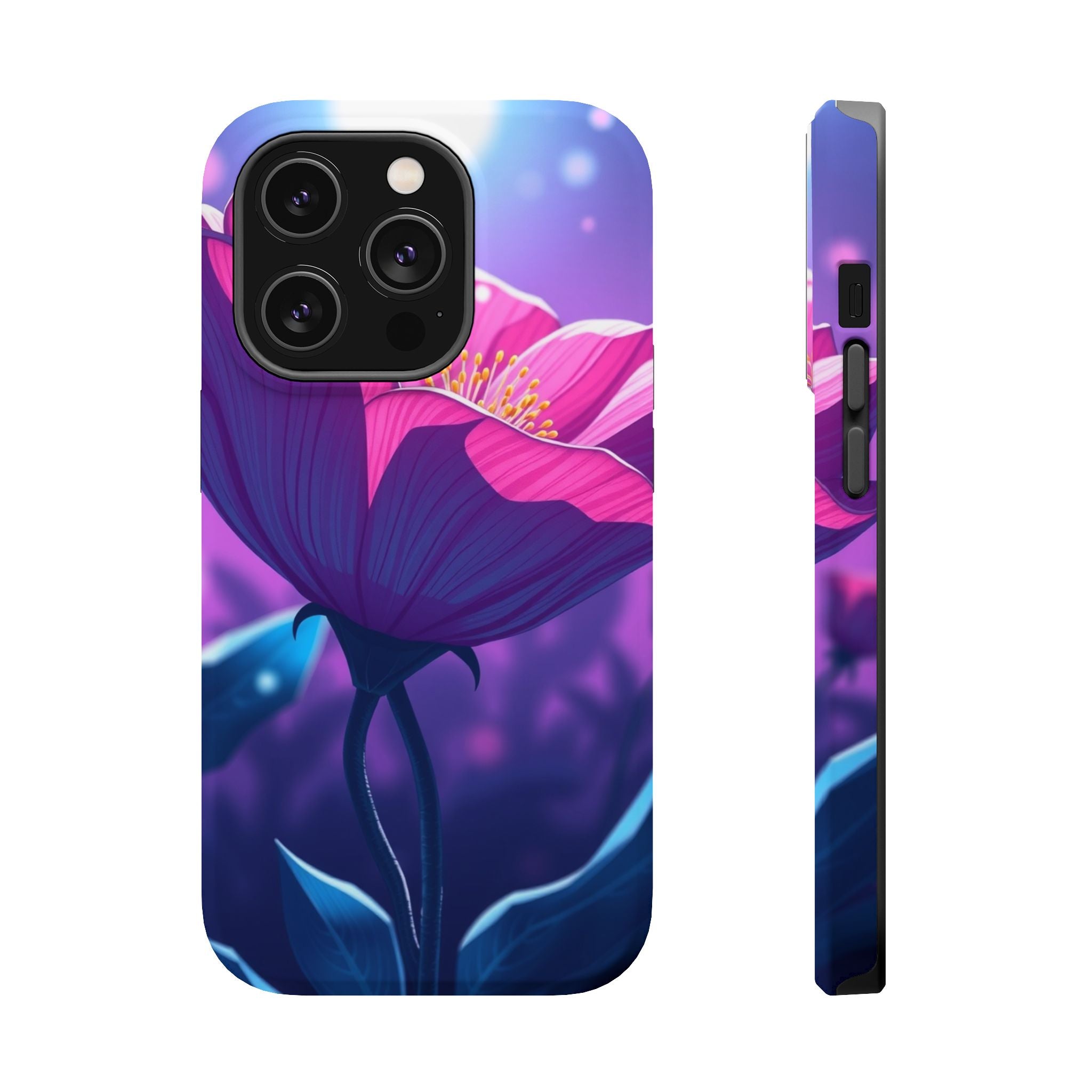 iPhone Night Bloomer Pastel Kawaii Bold Modern Everyday Snap Case · iPhone Case