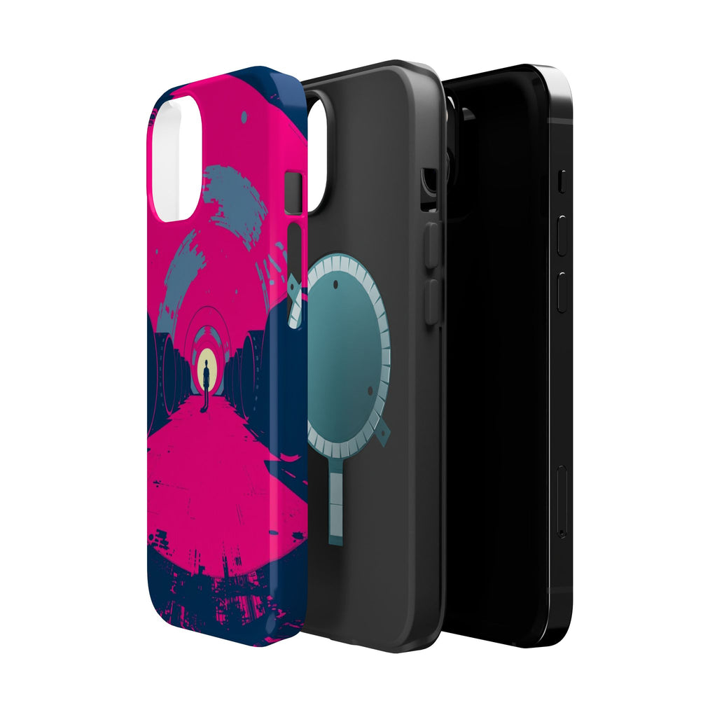 iPhone 1960s Mod Circles Bold Art Bold Modern Everyday Snap Case · iPhone Case