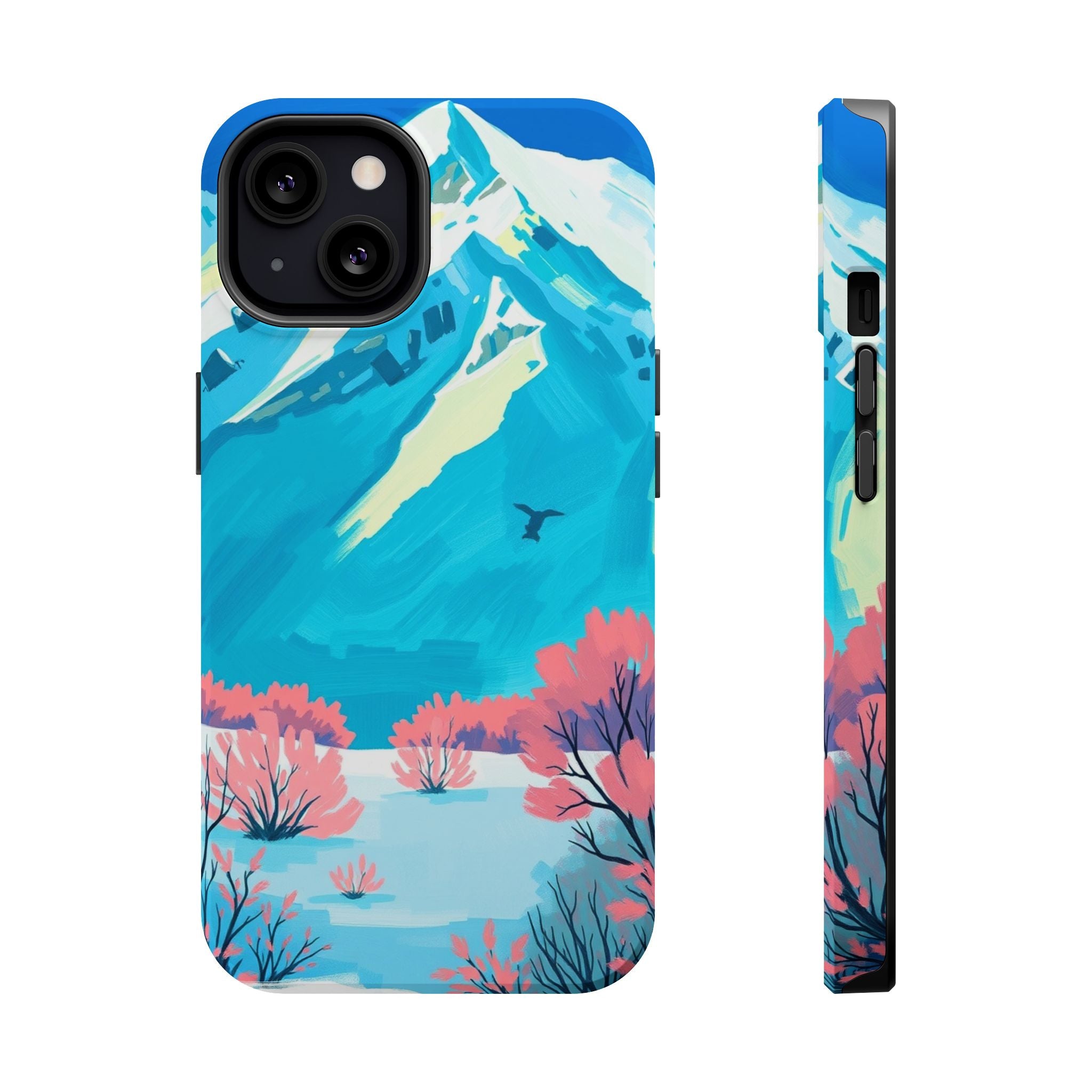 iPhone Snow Field Electric Art Slim Everyday Designer Case · iPhone Case