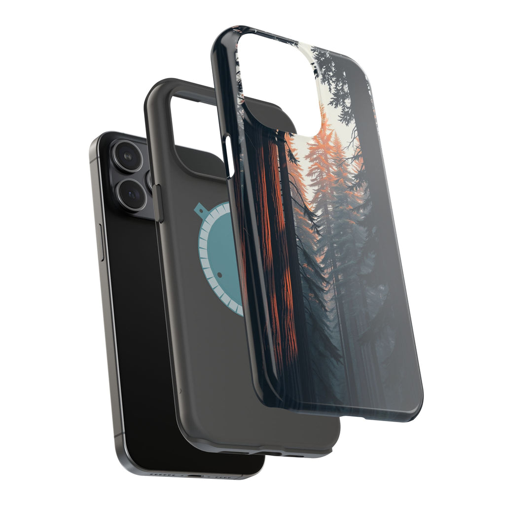 iPhone Redwood Forest Bold Art 18 Bold Modern Everyday Snap Case · iPhone Case