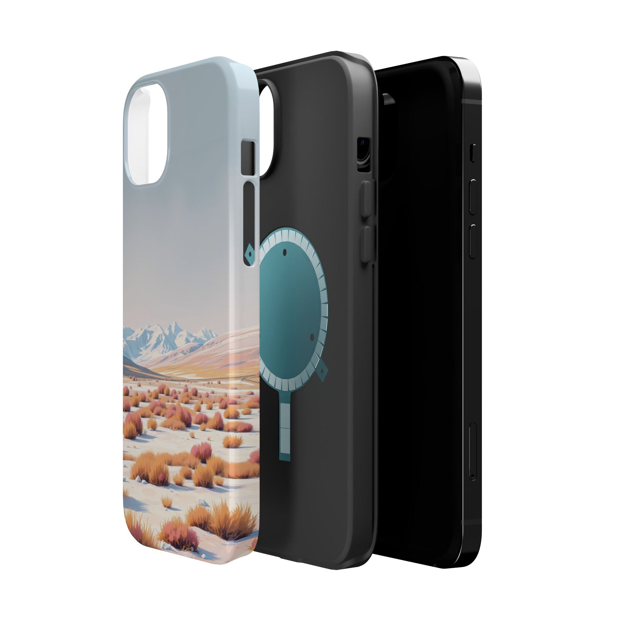 iPhone Vibrant Arctic Tundra Design Slim Everyday Designer Case · iPhone Case