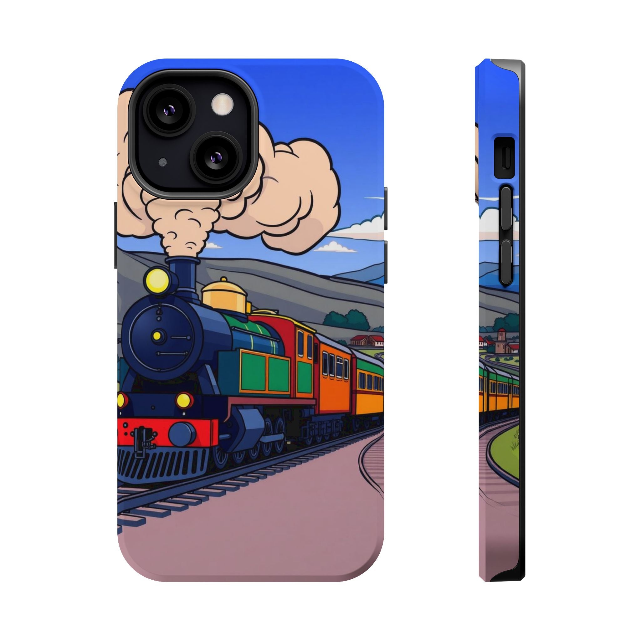 iPhone Steam Locomotive Puff Kids Fun iPhone Phone Case Gift Slim · iPhone Case