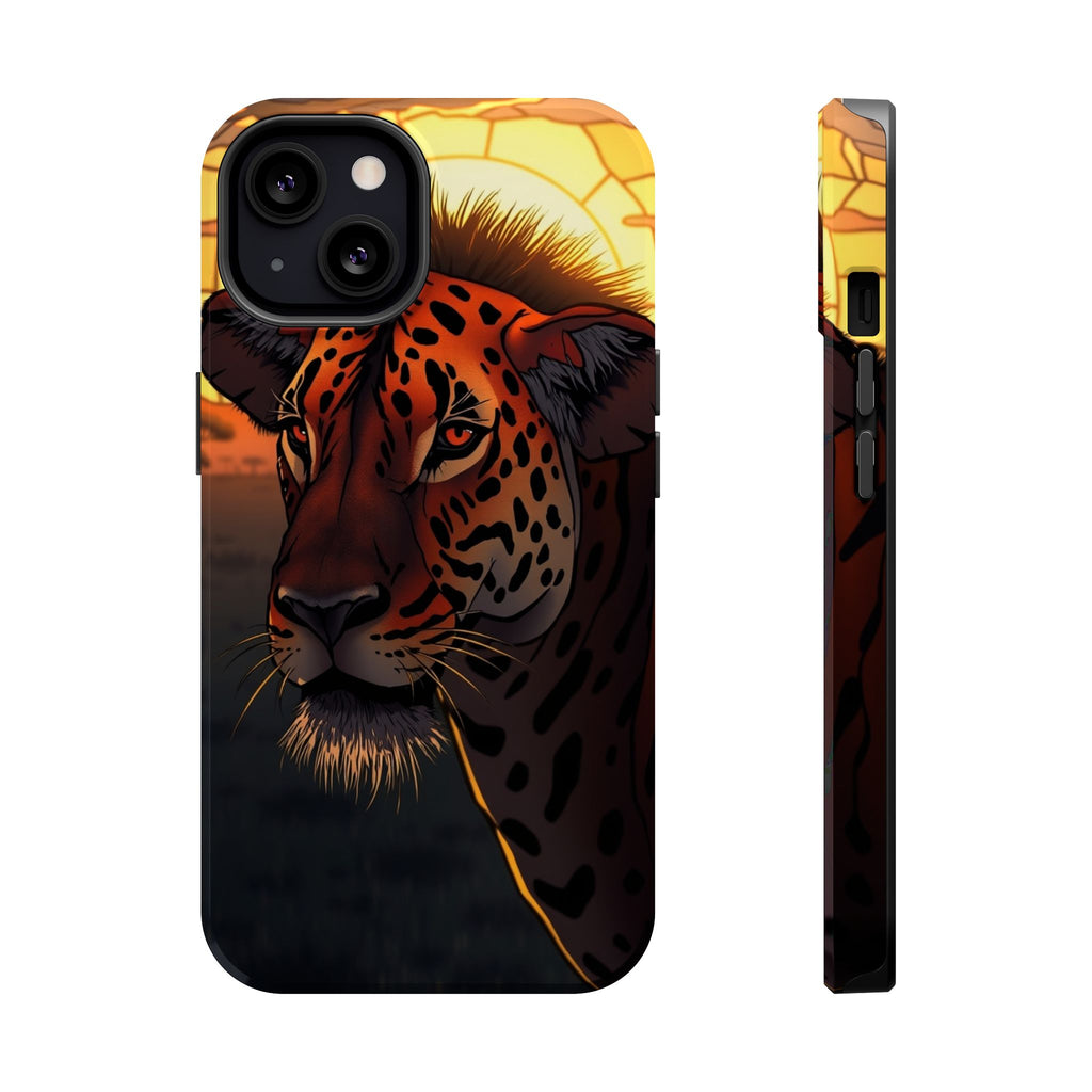 iPhone Savanna Horizon Stained Glass Slim Everyday Designer Case · iPhone Case