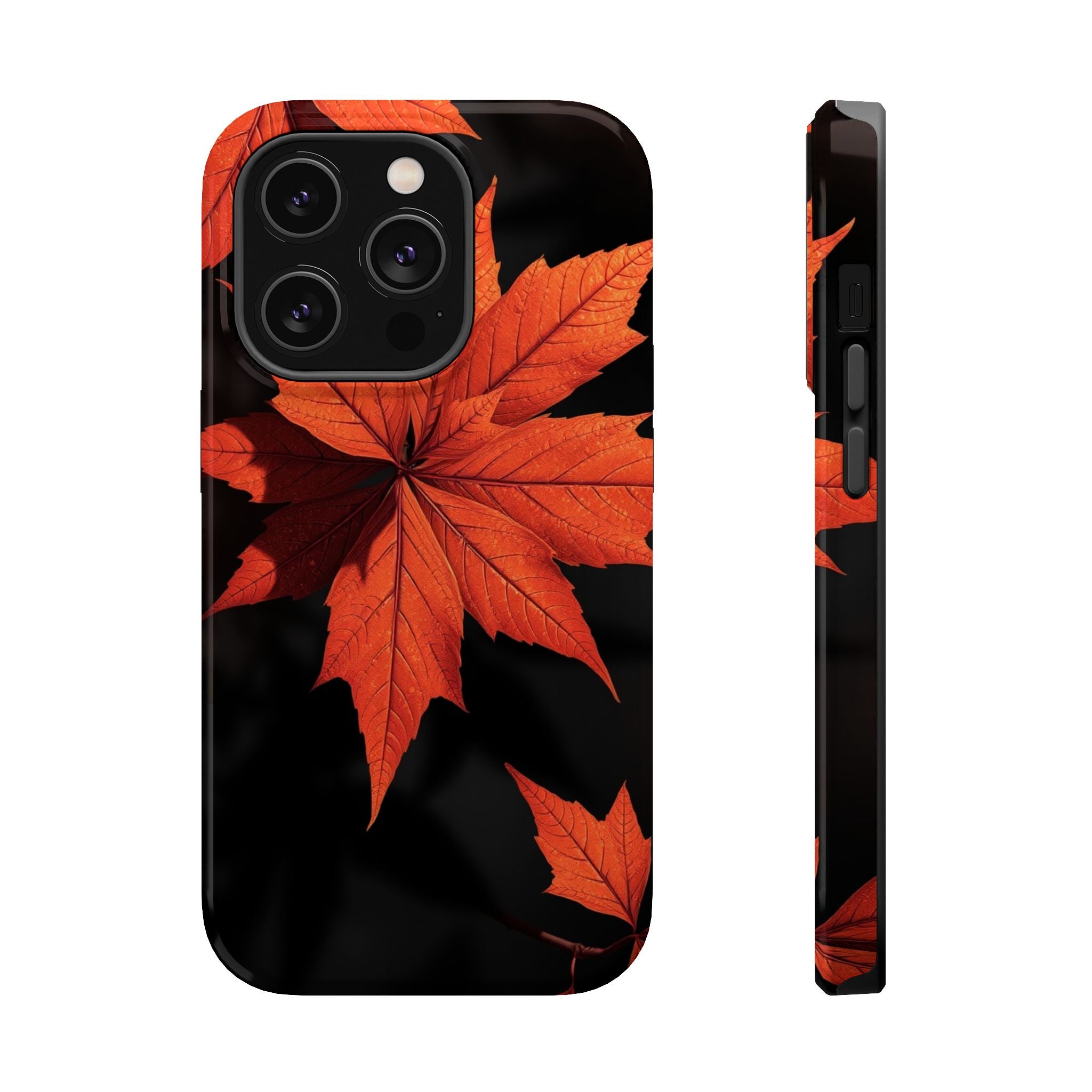 iPhone Charcoal And Copper Autumn Maple Slim Everyday iPhone Designer · iPhone C