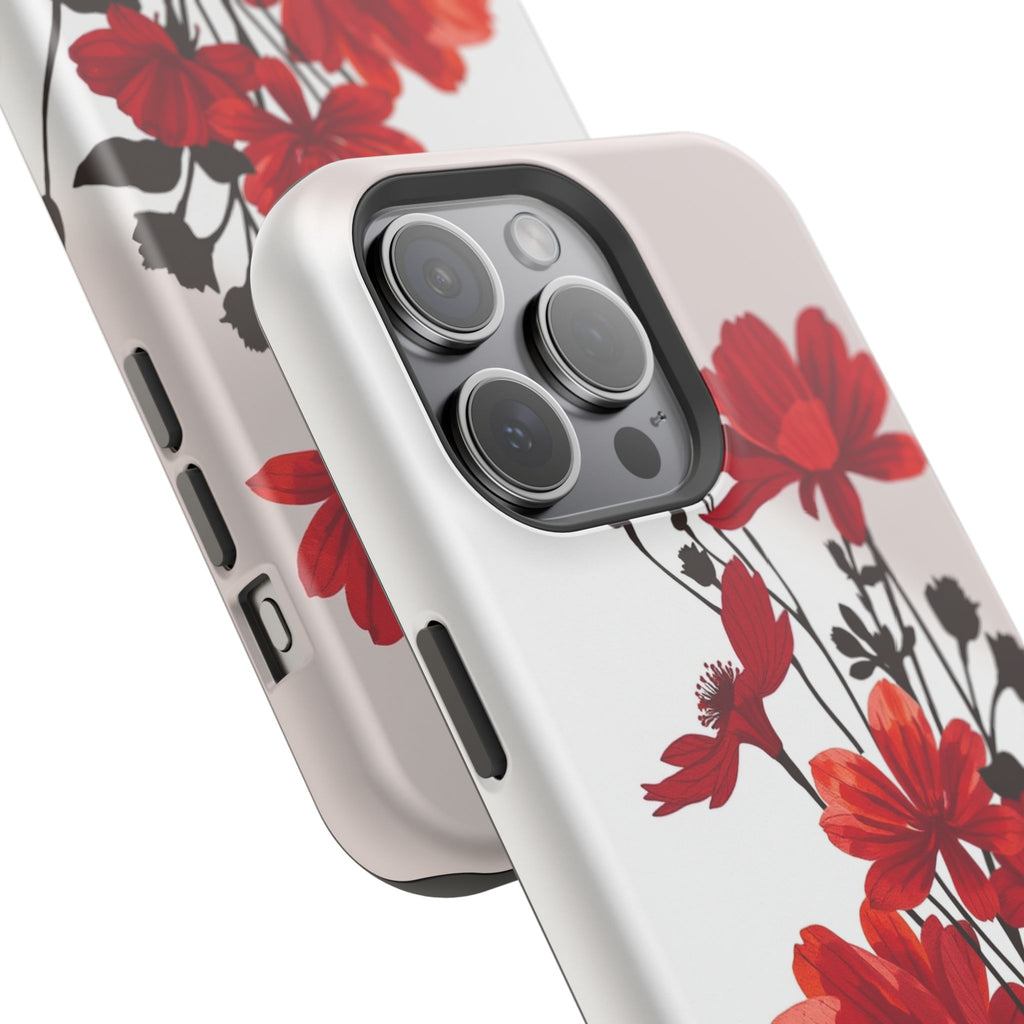 iPhone Floral Silhouette Cinematic Art Slim Snap Case · iPhone Case