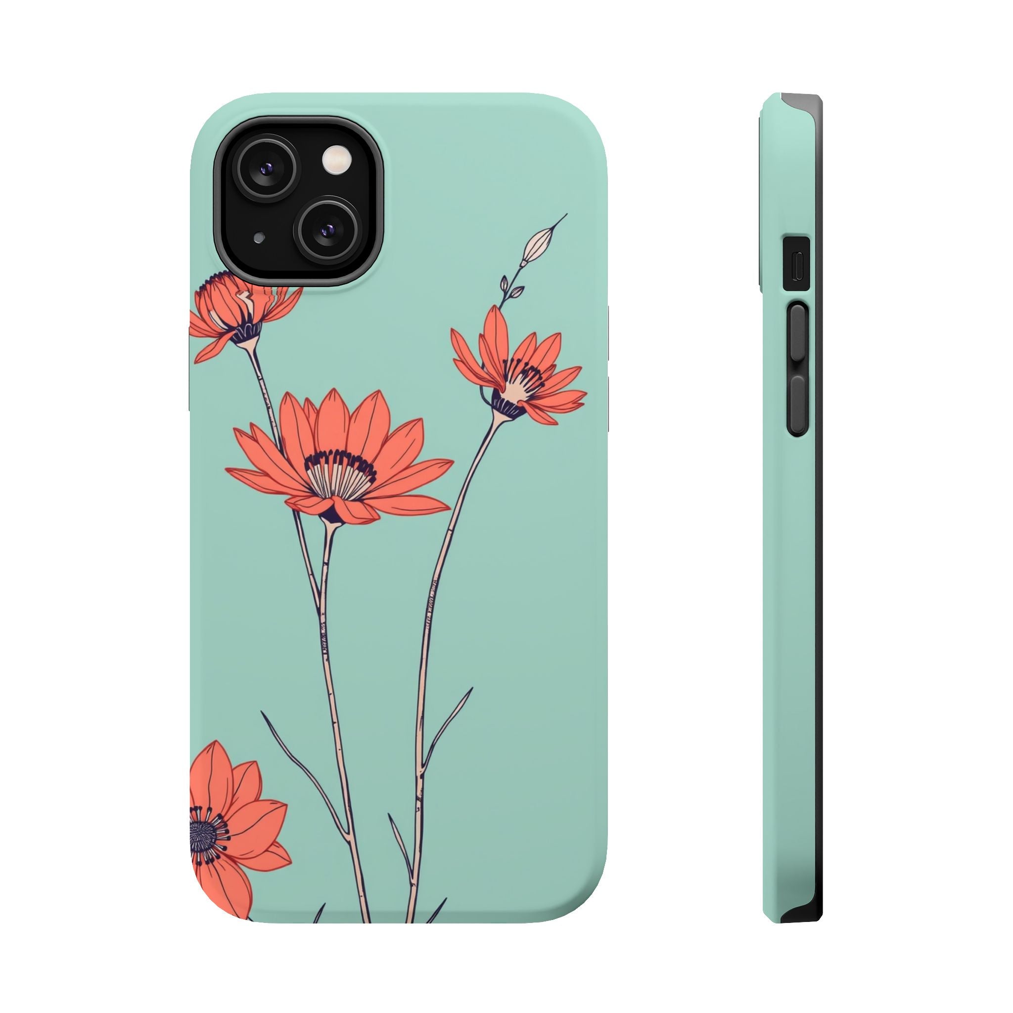 iPhone Vintage Botanical Print Minimalist Line Art Artistic Everyday · iPhone Ca