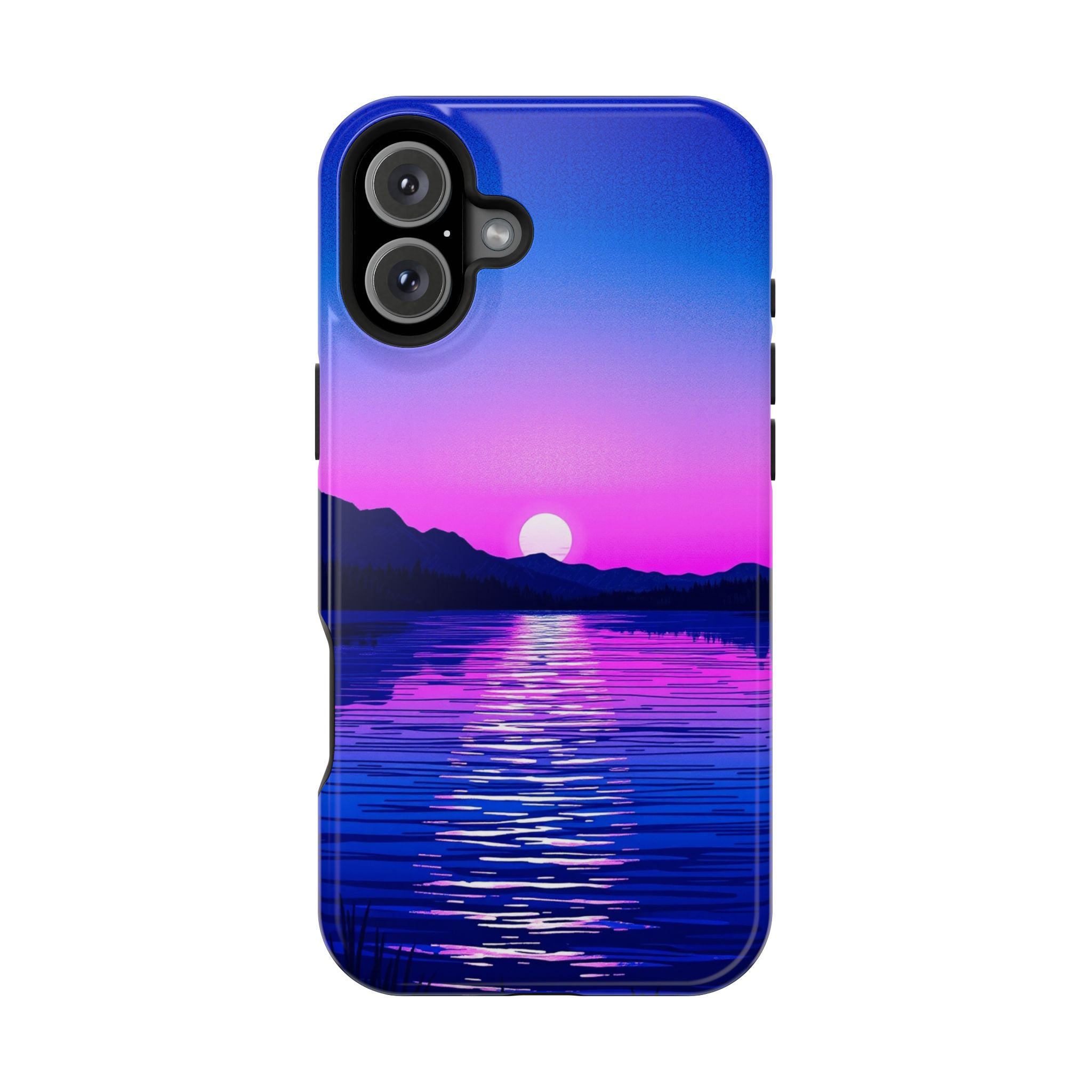 iPhone Indigo And Violet Lake at Twilight Slim iPhone Everyday Designer · iPhone