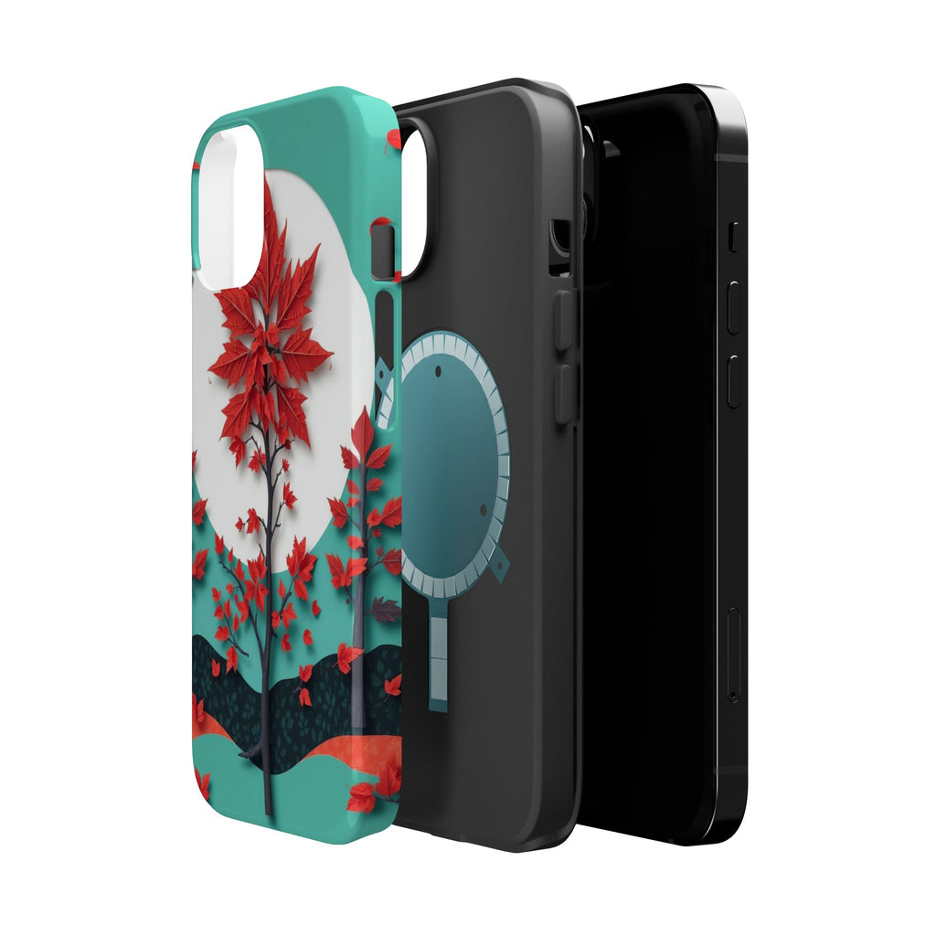 iPhone Autumn Maple Mystic Art Slim Everyday Designer Case · iPhone Case