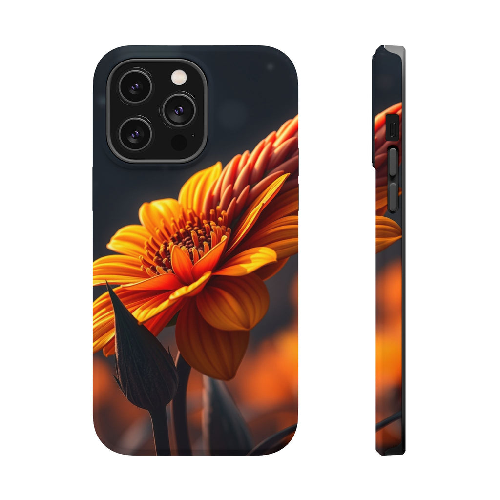 iPhone Mustard And Rust Night Bloomer Slim Everyday Designer Case · iPhone Case