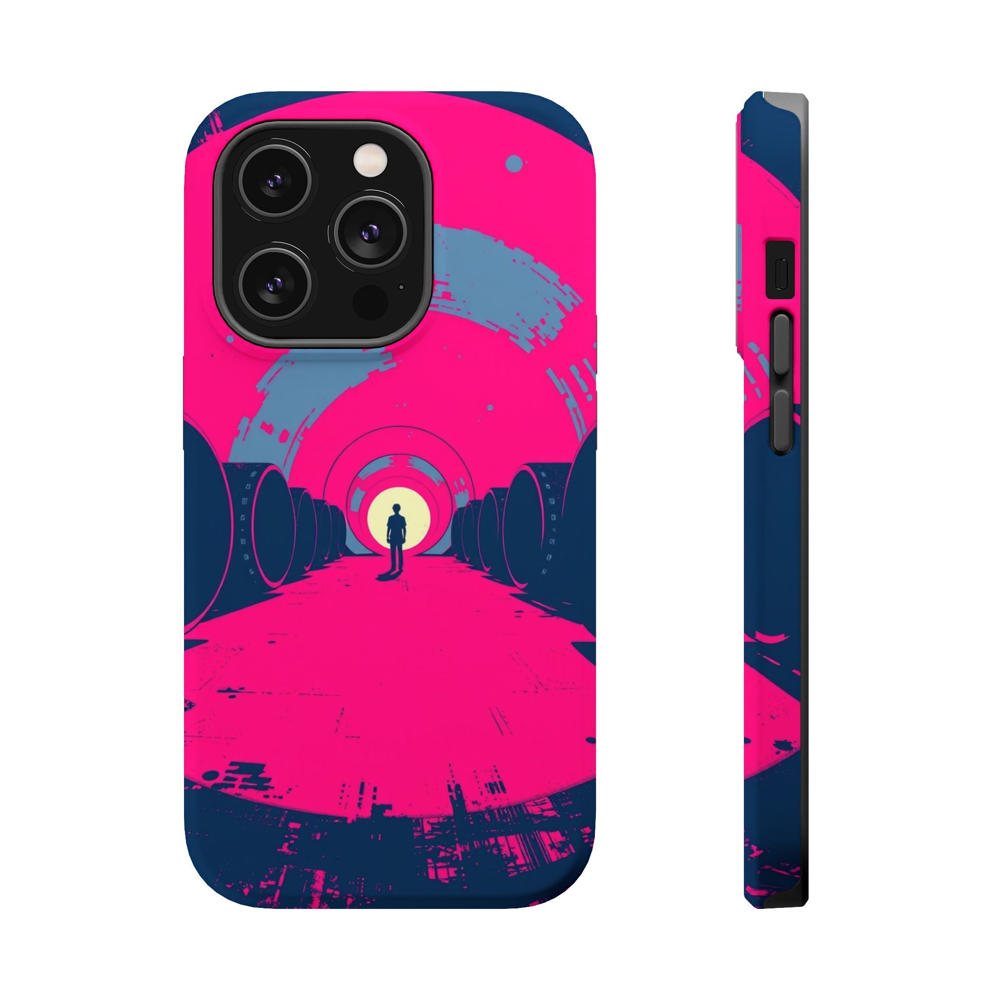 iPhone 1960s Mod Circles Bold Art Bold Modern Everyday Snap Case · iPhone Case
