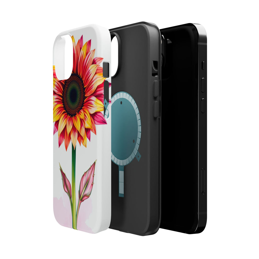 iPhone Sunflower Pop Vibrant Watercolor Slim Snap Case · iPhone Case