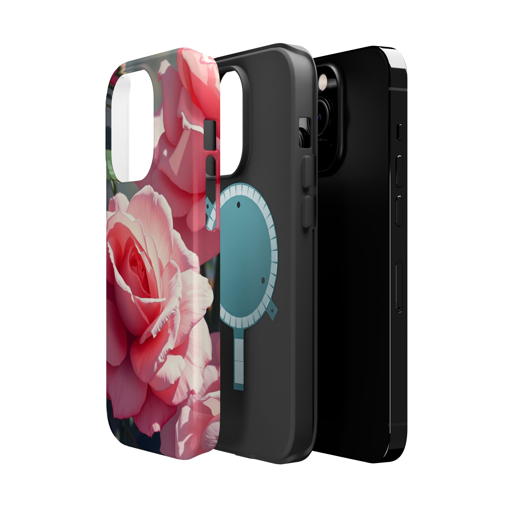 iPhone Serene Rose Garden Design Bold Modern Everyday Snap Case · iPhone Case