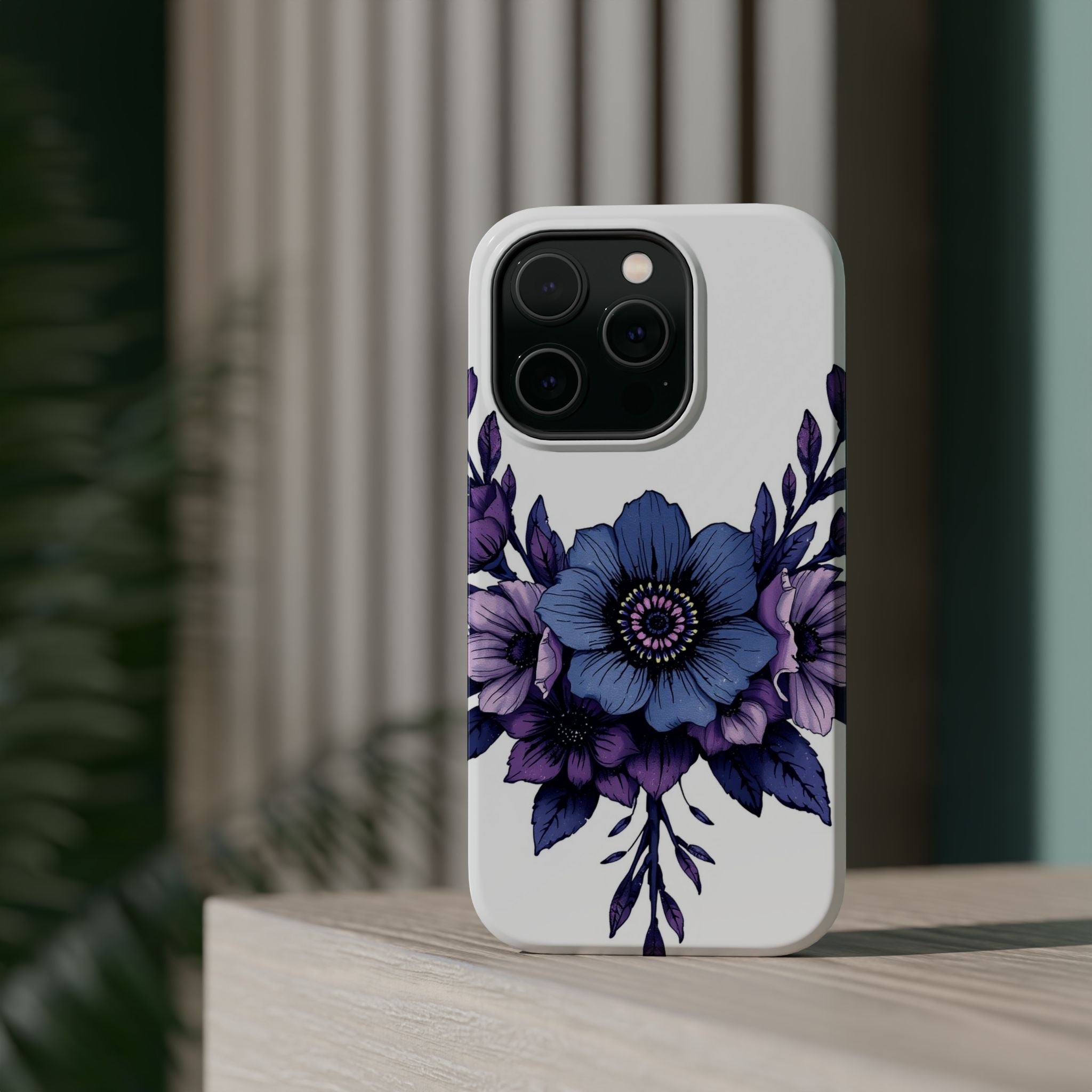 iPhone Floral Crown Grunge Distressed Slim Everyday Designer Case · iPhone Case