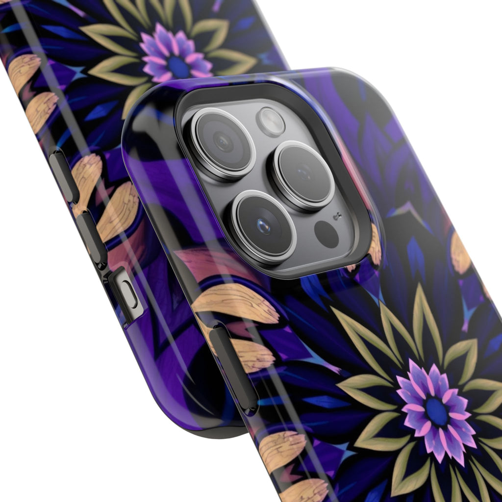 iPhone Floral Mandala Mystic Art Bold Modern Everyday Snap Case · iPhone Case