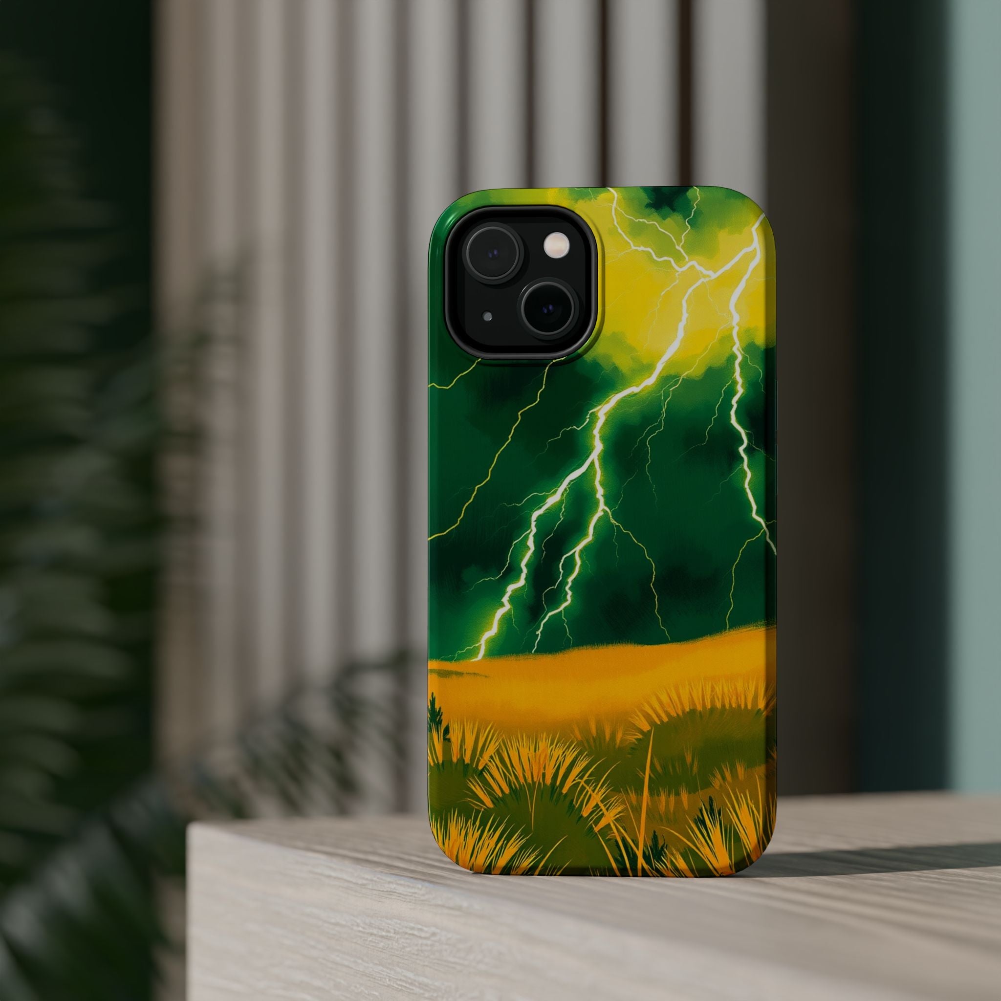 iPhone Vibrant Prairie Lightning Design Slim Everyday iPhone Designer · iPhone C