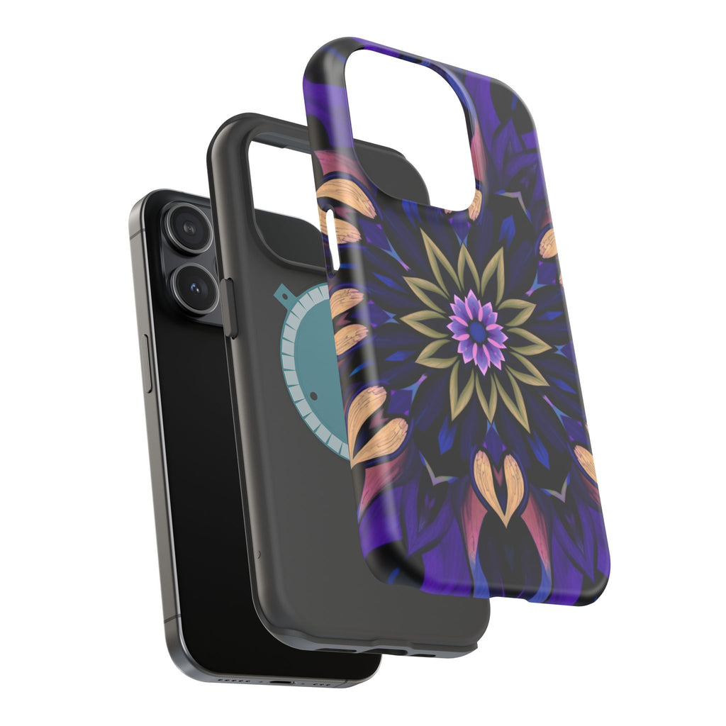 iPhone Floral Mandala Mystic Art Bold Modern Everyday Snap Case · iPhone Case