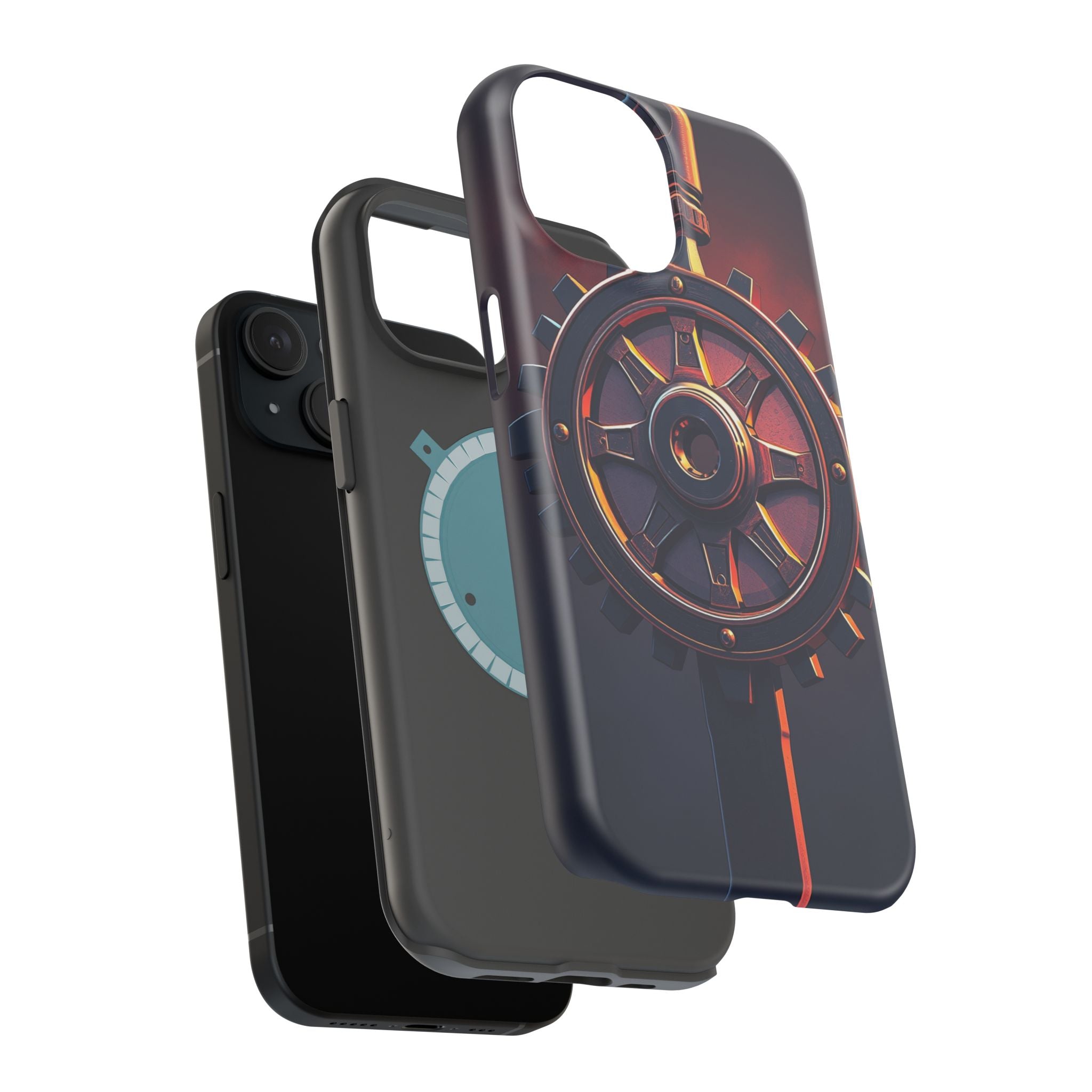 iPhone Rotary Electric Art Phone Bold Modern Everyday Snap Case · iPhone Case