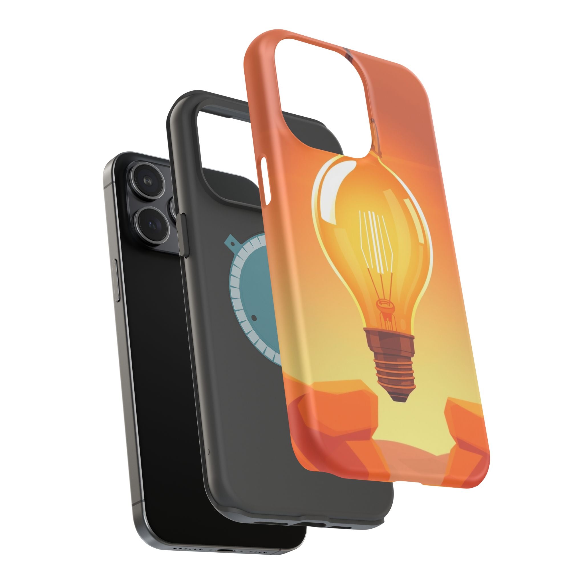 iPhone Edison Bulb Warm Enchanted Art Slim Everyday Designer Case · iPhone Case