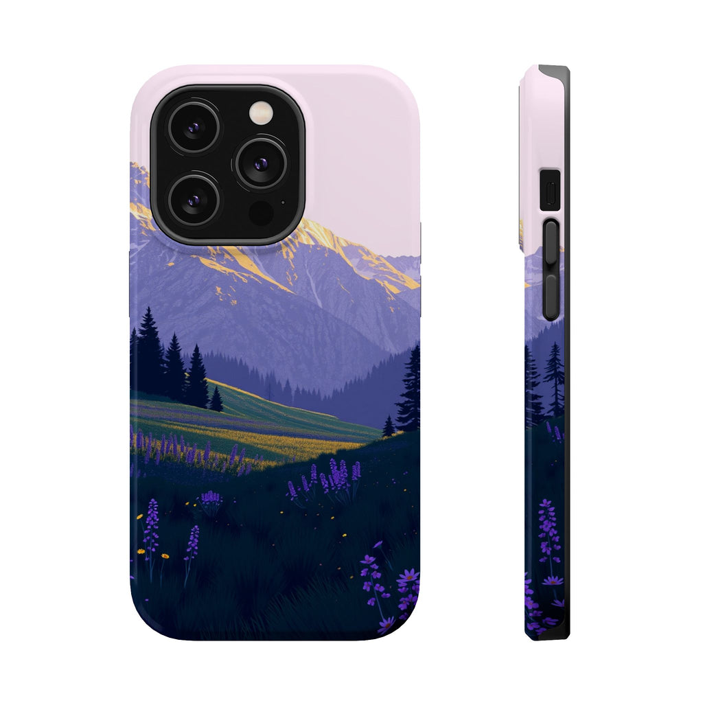 iPhone Alpine Meadow Gold Foil Luxury Slim Everyday Designer Case · iPhone Case