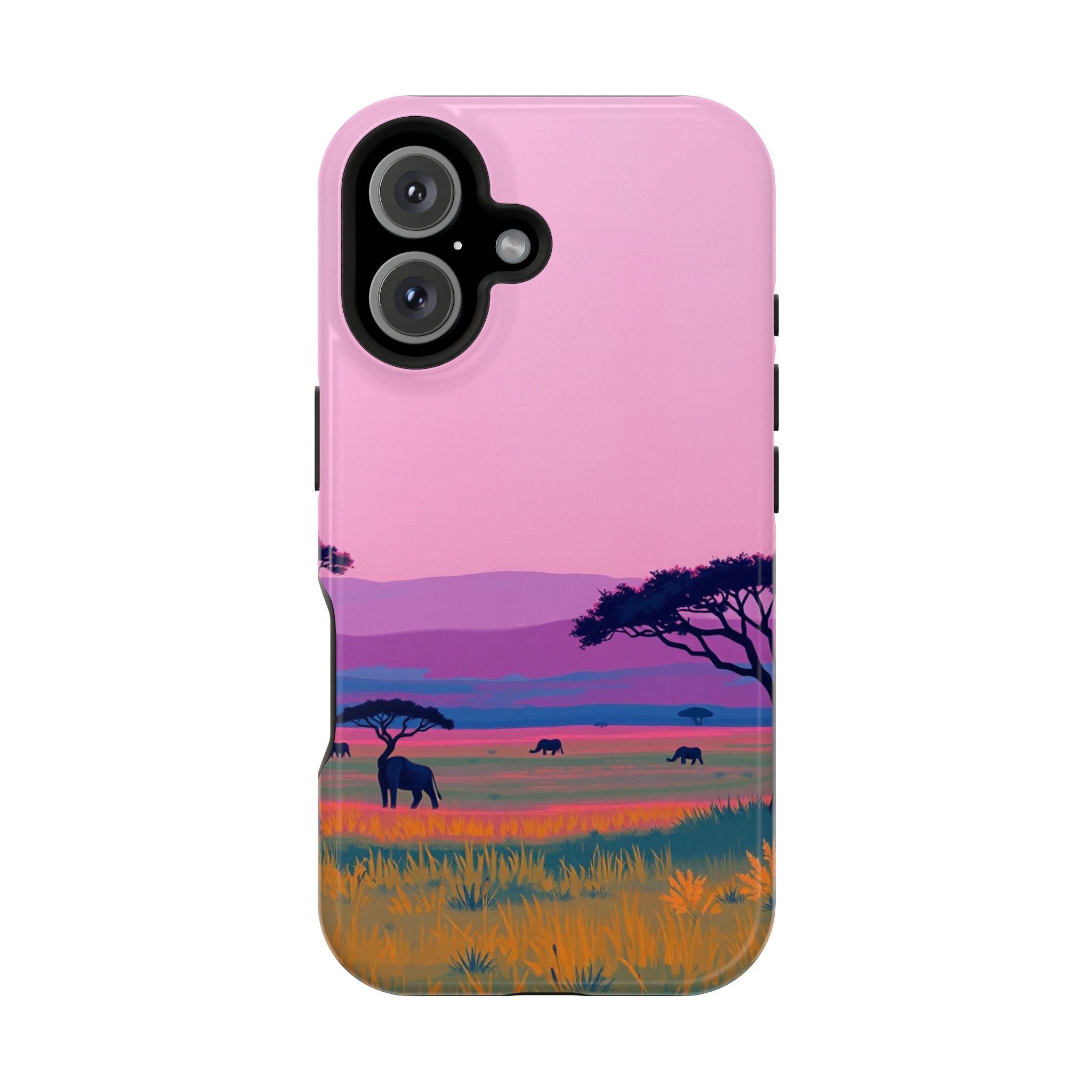 iPhone Savanna Horizon Electric Art Slim Everyday Designer Case · iPhone Case