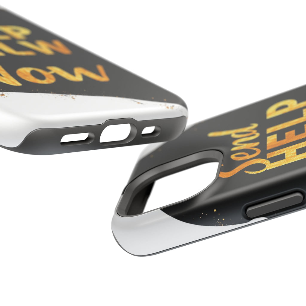 iPhone Send Help Now Enchanted Art Bold Modern Everyday Snap Case · iPhone Case