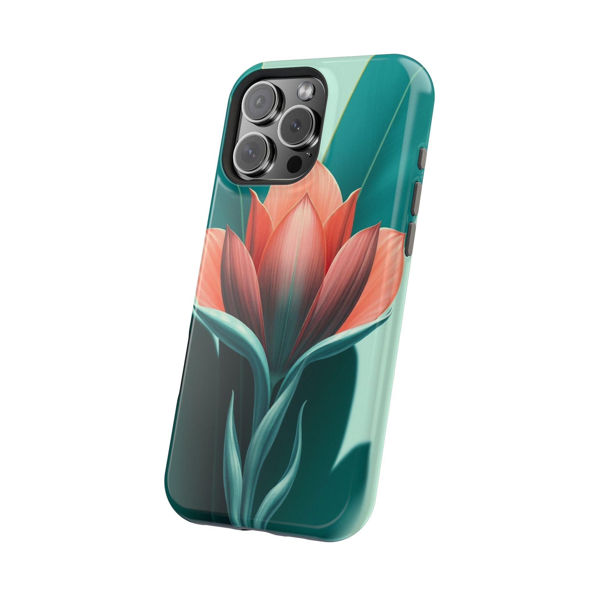 iPhone Dreamy Botanical Illustration Design Soft iPhone 14 Finish · iPhone Case