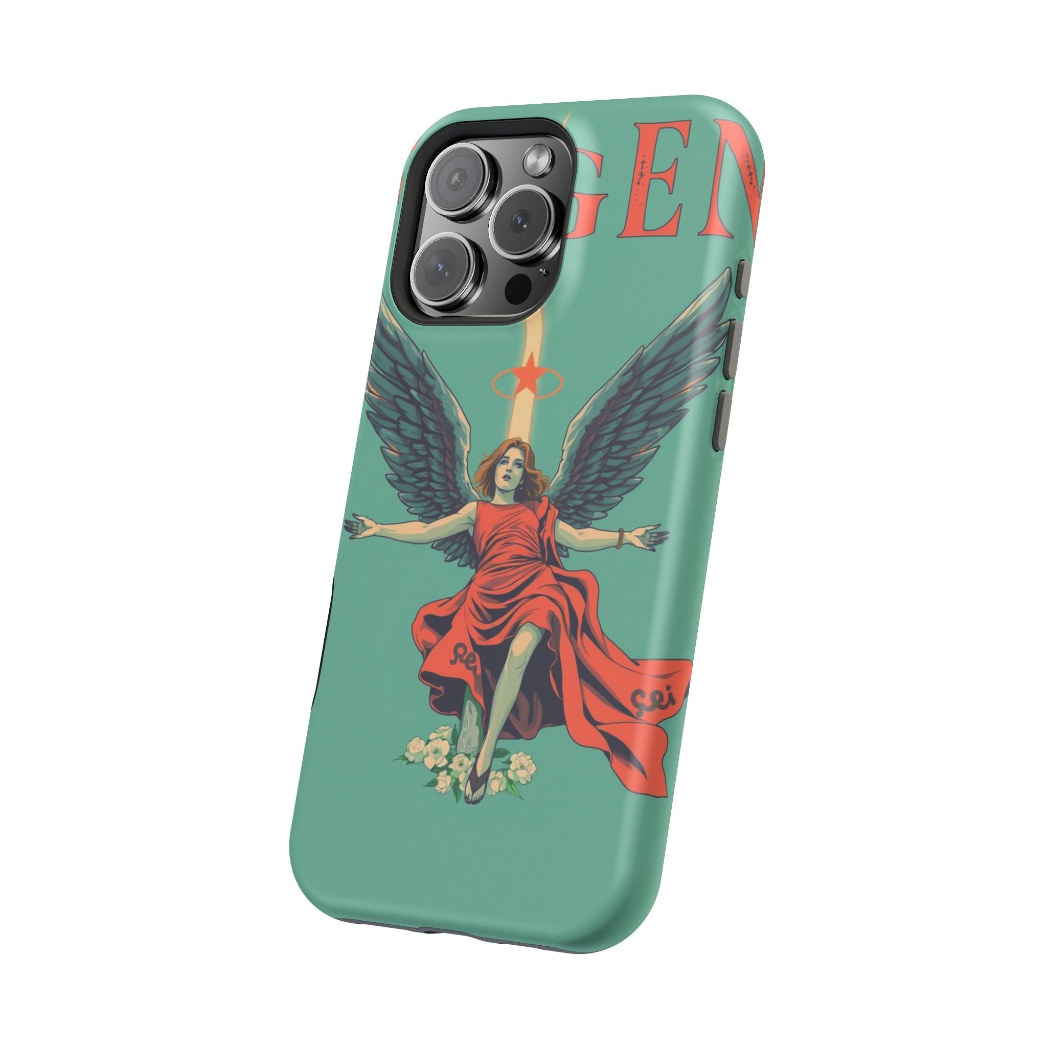 iPhone Radiant Fallen Angel Design Bold Modern Everyday Snap Case · iPhone Case