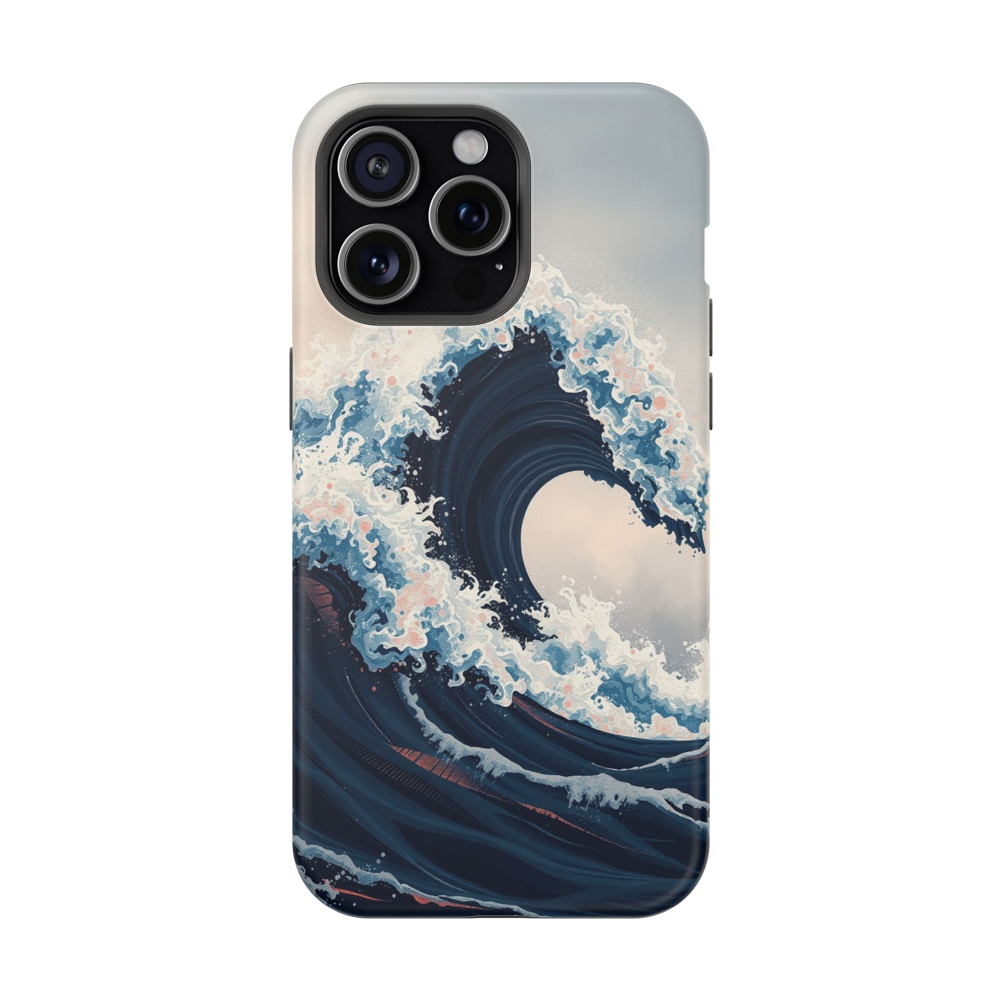 iPhone Ocean Wave Crash Grunge Distressed Slim iPhone Everyday Designer · iPhone
