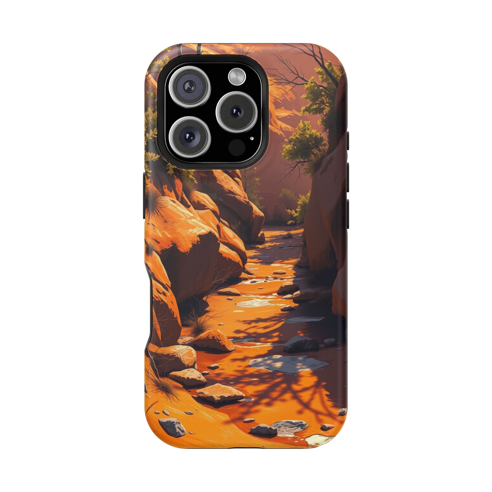 iPhone Spring Creek Bold Art Slim Everyday Designer Case · iPhone Case