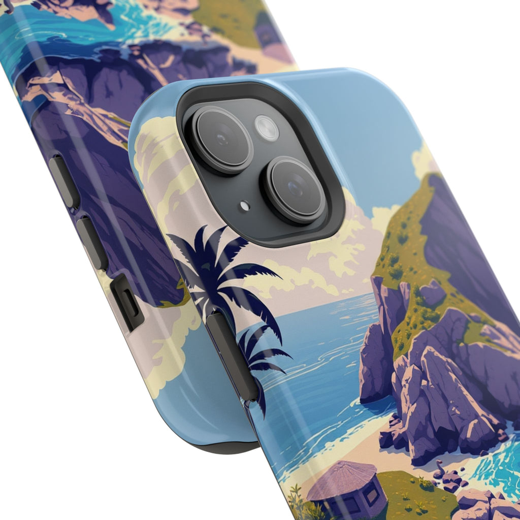 iPhone Vibrant Hibiscus Coast Design Slim Everyday Designer Case · iPhone Case