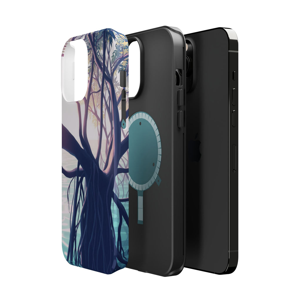 iPhone Mangrove Roots Holographic Iridescent Slim iPhone Everyday · iPhone Case