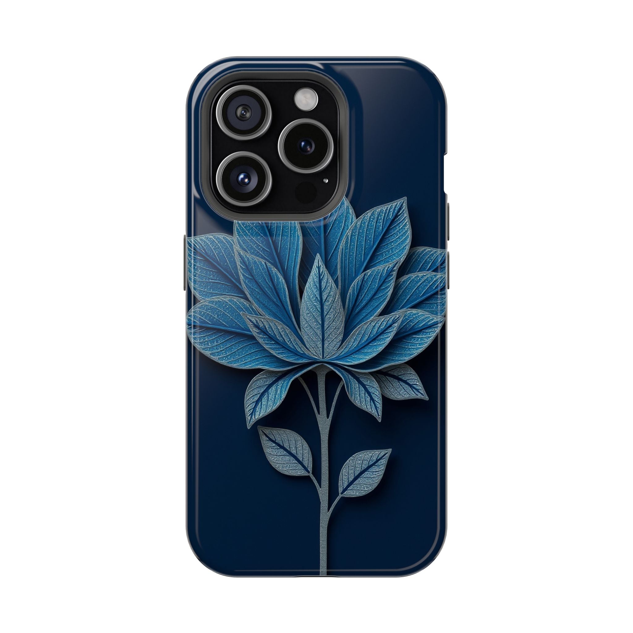 iPhone Night Bloomer Paper Cut Art Bold Modern Everyday Snap Case · iPhone Case