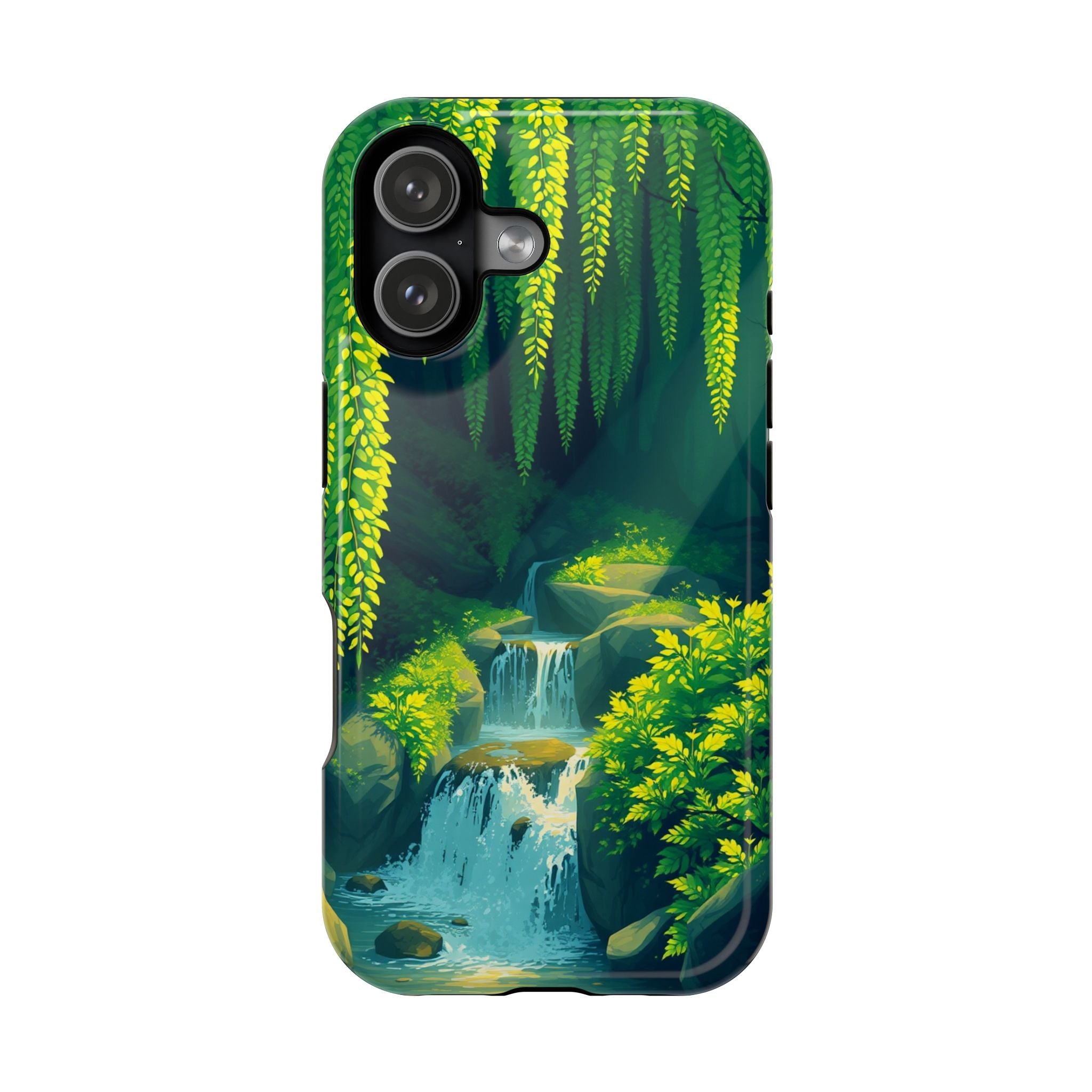 iPhone Earthy Wisteria Cascade Design Slim Everyday iPhone 13 Designer · iPhone