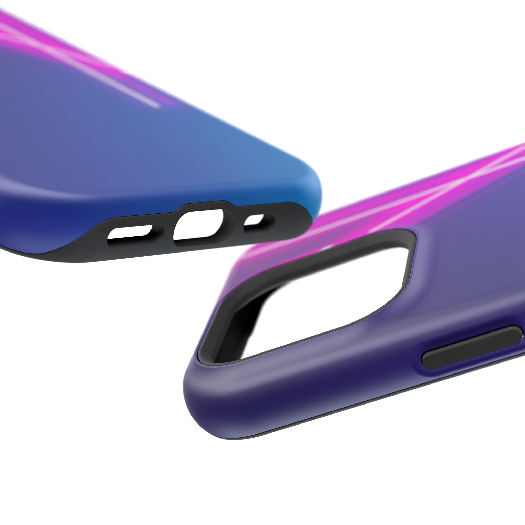 iPhone 1990s Geometric Neon Electric Art Slim Everyday Designer Case · iPhone Ca