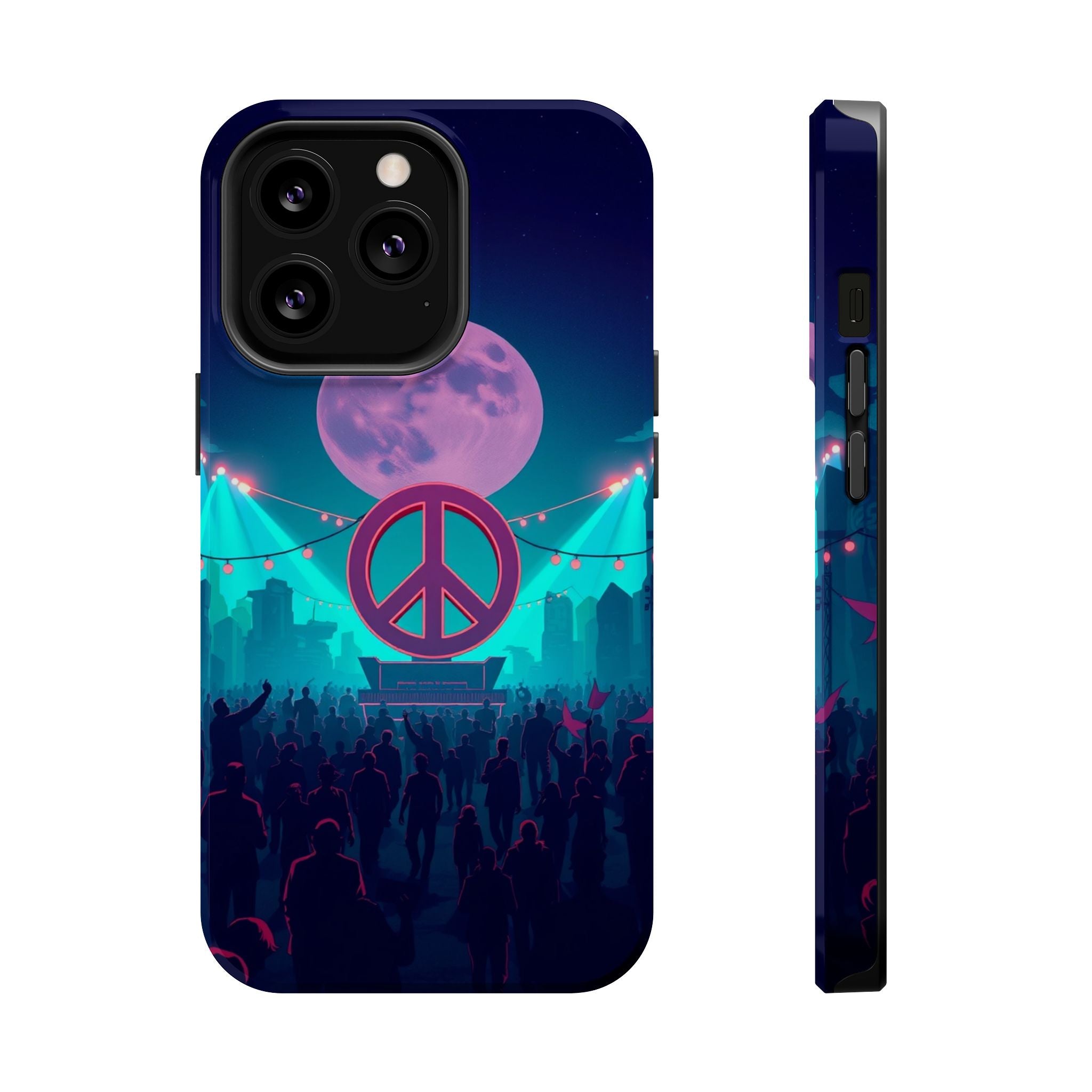 iPhone Woodstock Peace Mystic Art Bold Modern Everyday Snap Case · iPhone Case