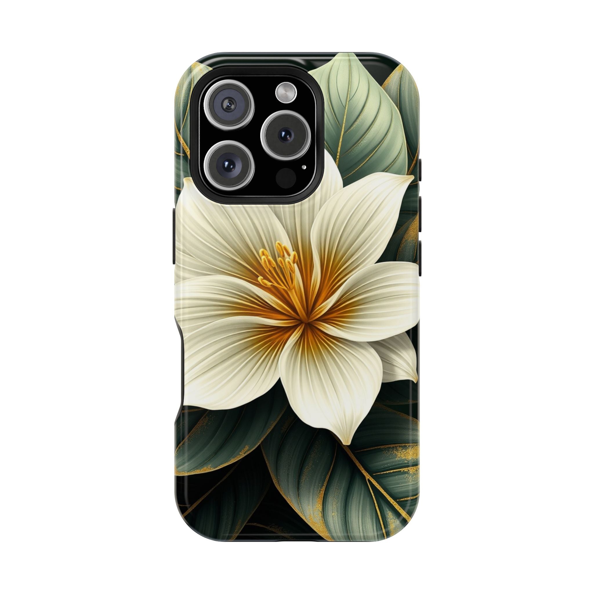 iPhone Radiant Tropical Bloom Design Slim Everyday Designer Case · iPhone Case