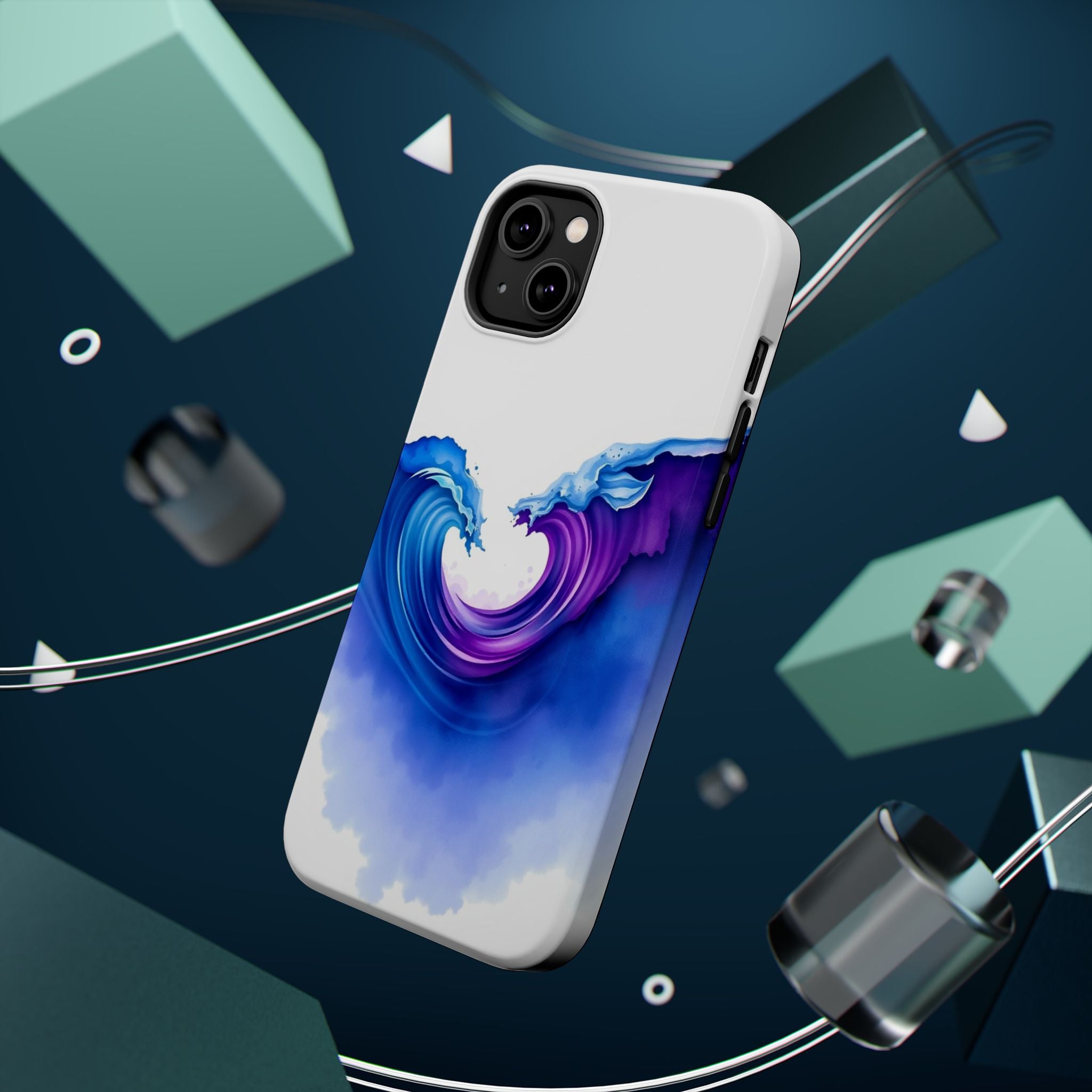 iPhone Sound Wave Enchanted Art Slim Everyday Designer Case · iPhone Case