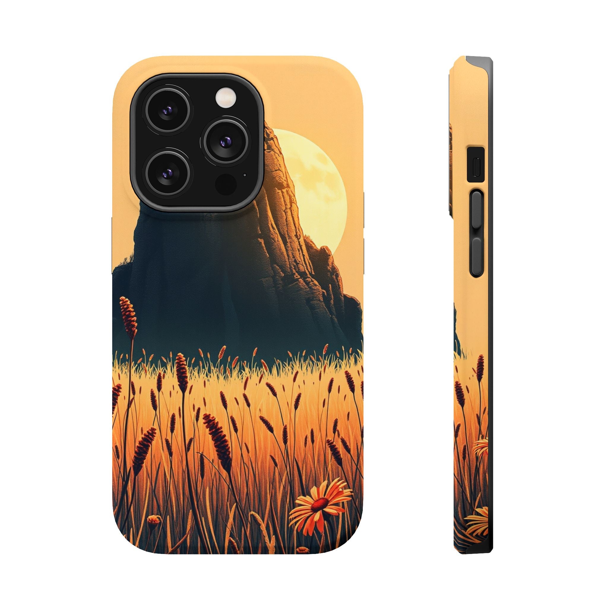 iPhone Spring Meadow Cinematic Art Clean Minimal Snap Cas Slim Snap Case · iPhon
