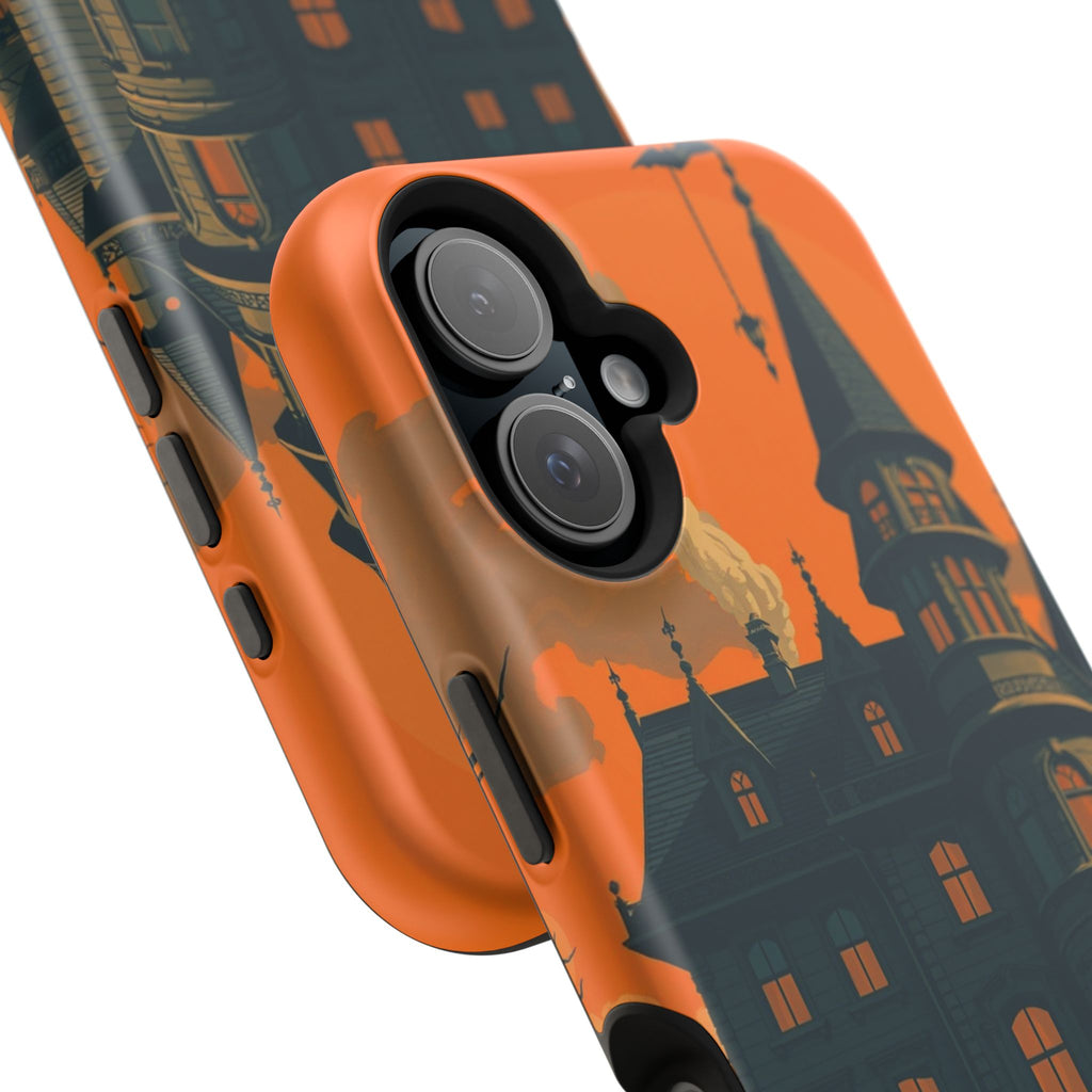 iPhone Vibrant Haunted Mansion Design Slim Everyday Designer Case · iPhone Case