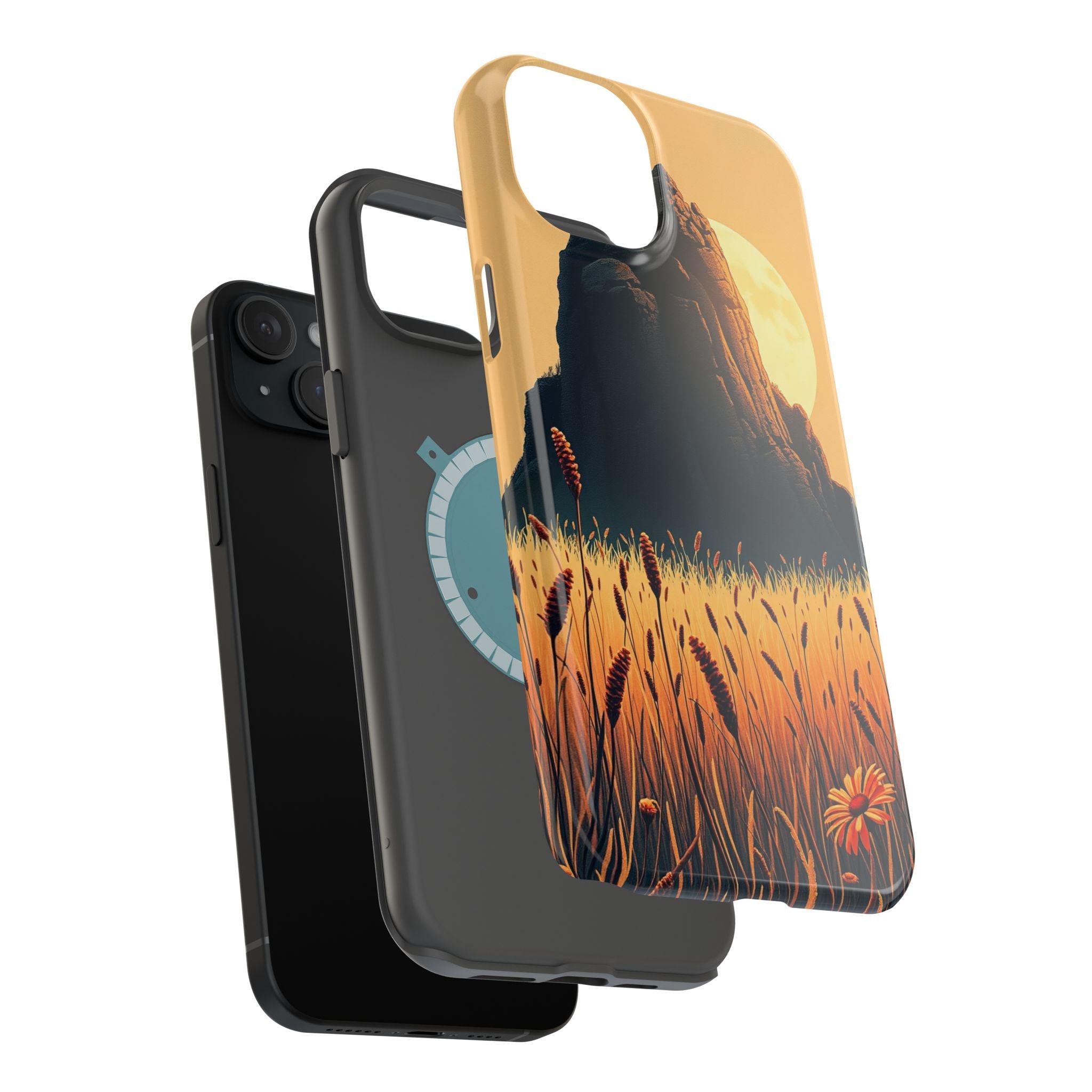 iPhone Spring Meadow Cinematic Art Clean Minimal Snap Cas Slim Snap Case · iPhon