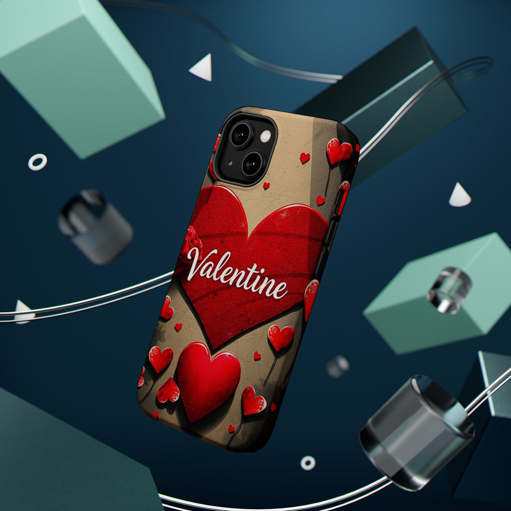 iPhone Serene Vintage Valentine Card Design Slim Everyday Designer Case · iPhone