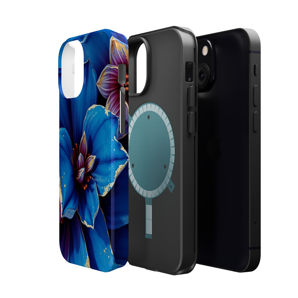 iPhone Floral Gold Foil Serene Design Slim Snap Case Ga · iPhone Case
