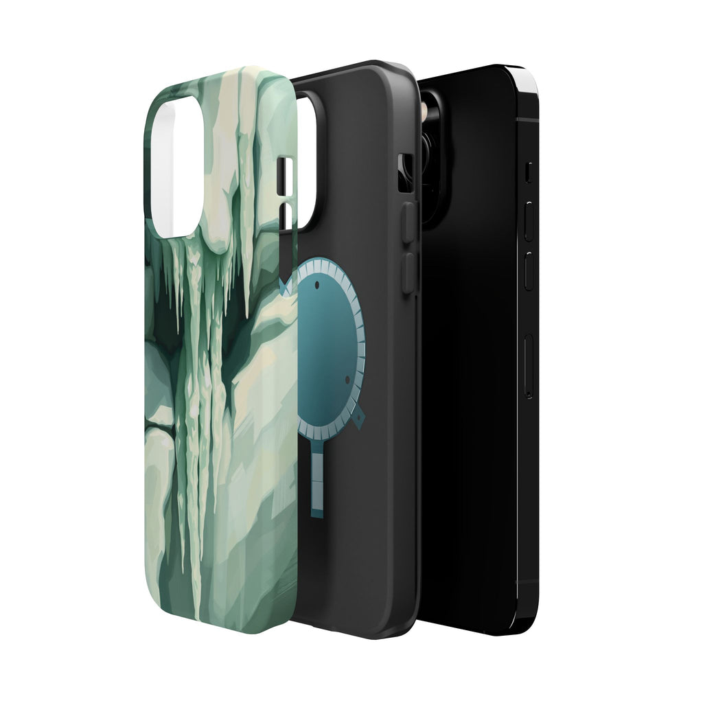 iPhone Earthy Icicle Formation Design Slim Everyday Designer Case · iPhone Case