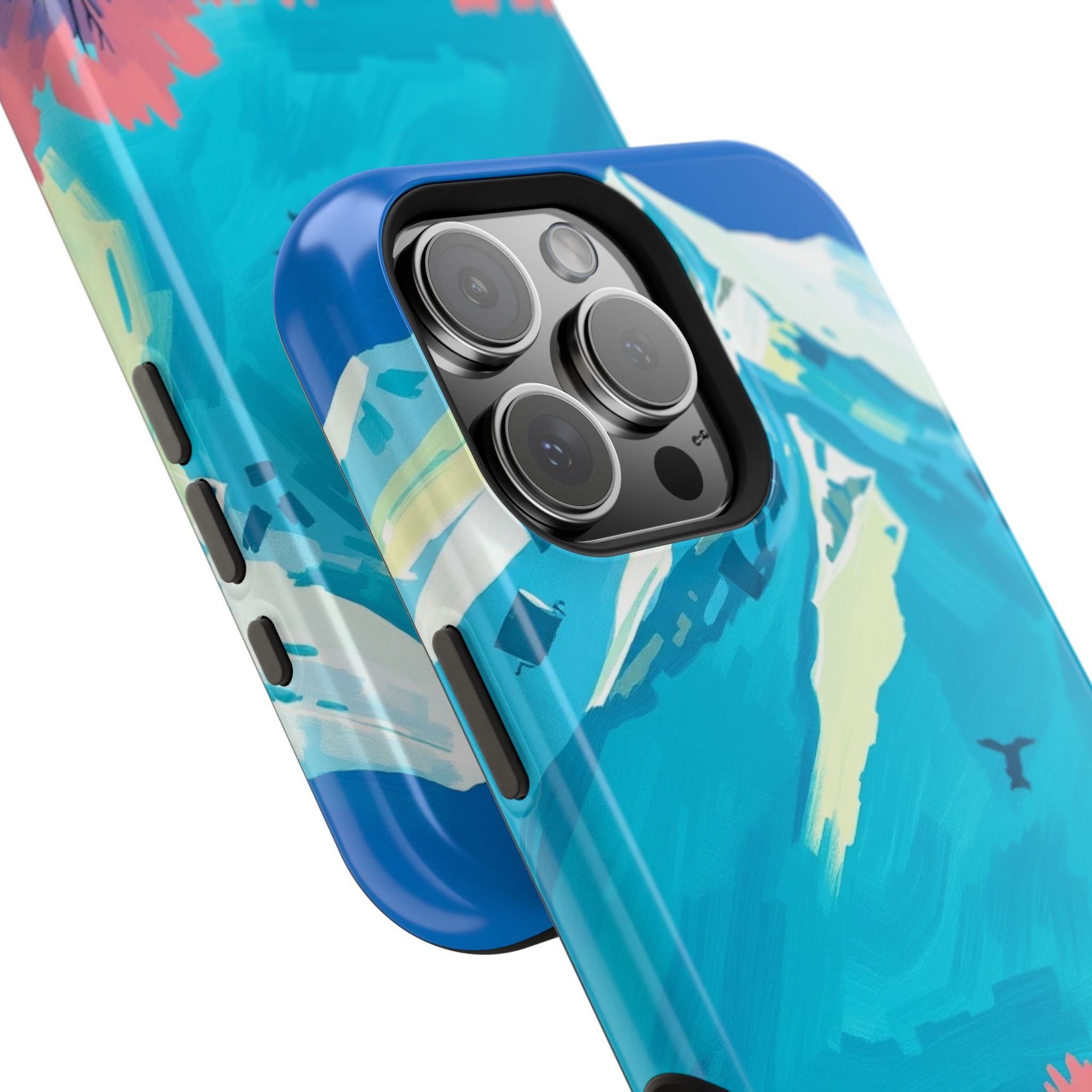 iPhone Snow Field Electric Art Slim Everyday Designer Case · iPhone Case