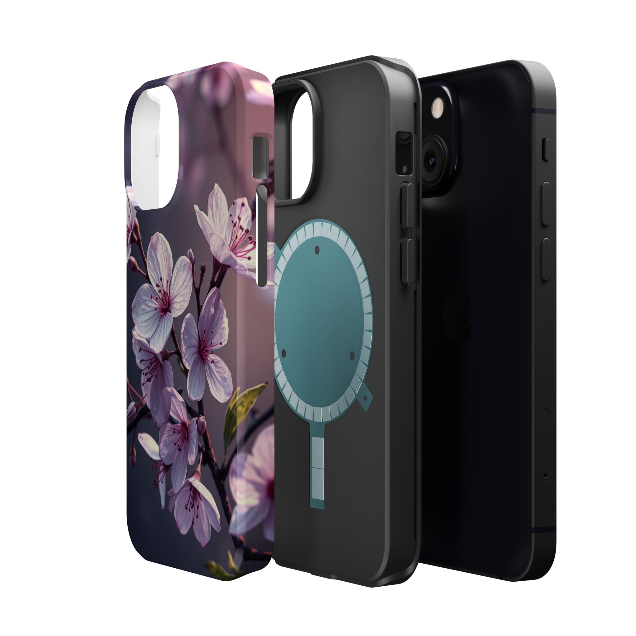 iPhone Cherry Blossom Enchanted Art Artistic Everyday Cas Slim Snap Case · iPhon