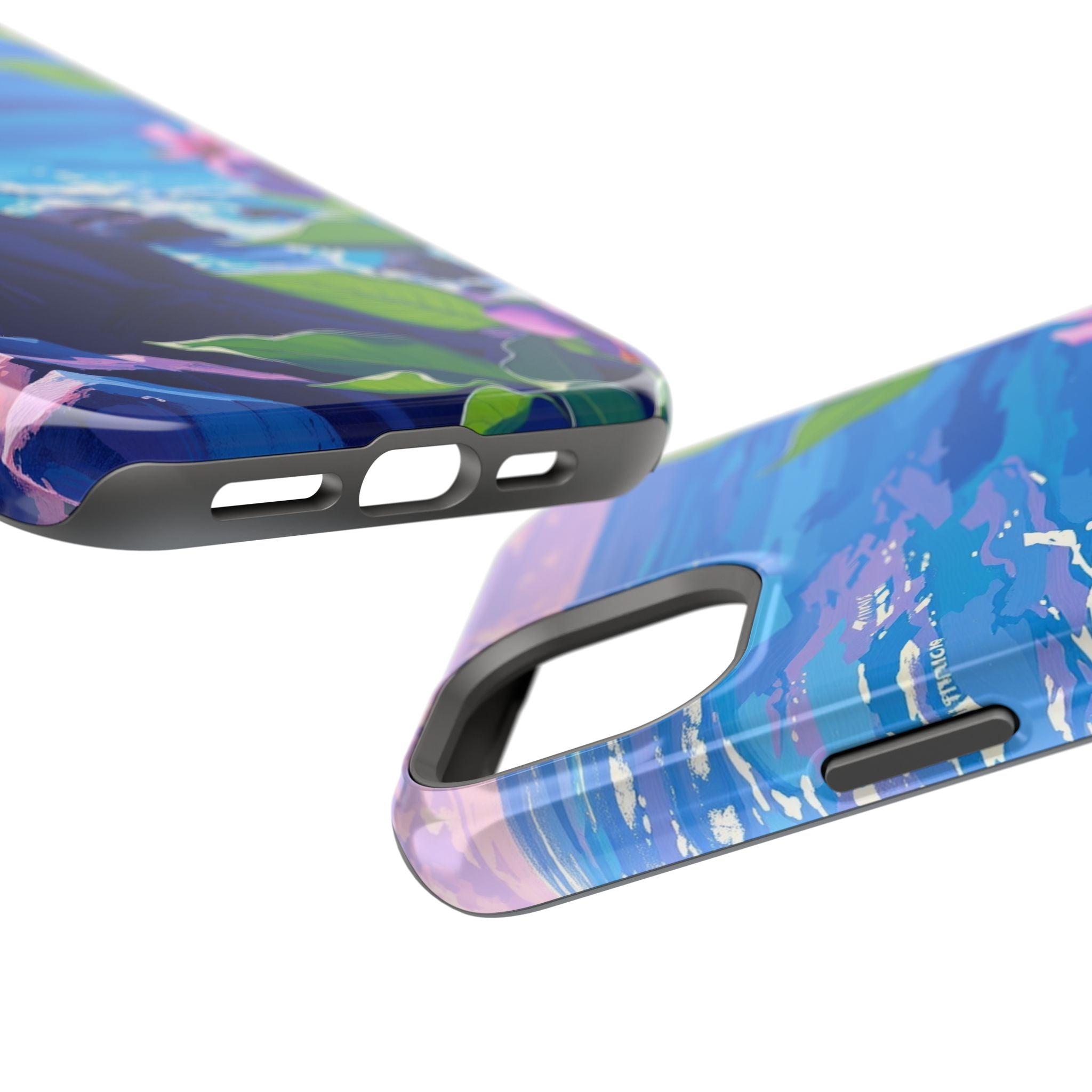 iPhone Hibiscus Coast Enchanted Art Slim Everyday Designer Case · iPhone Case