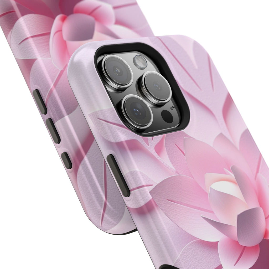 iPhone Floral Geometric Paper Cut Art Slim Everyday Designer Case · iPhone Case