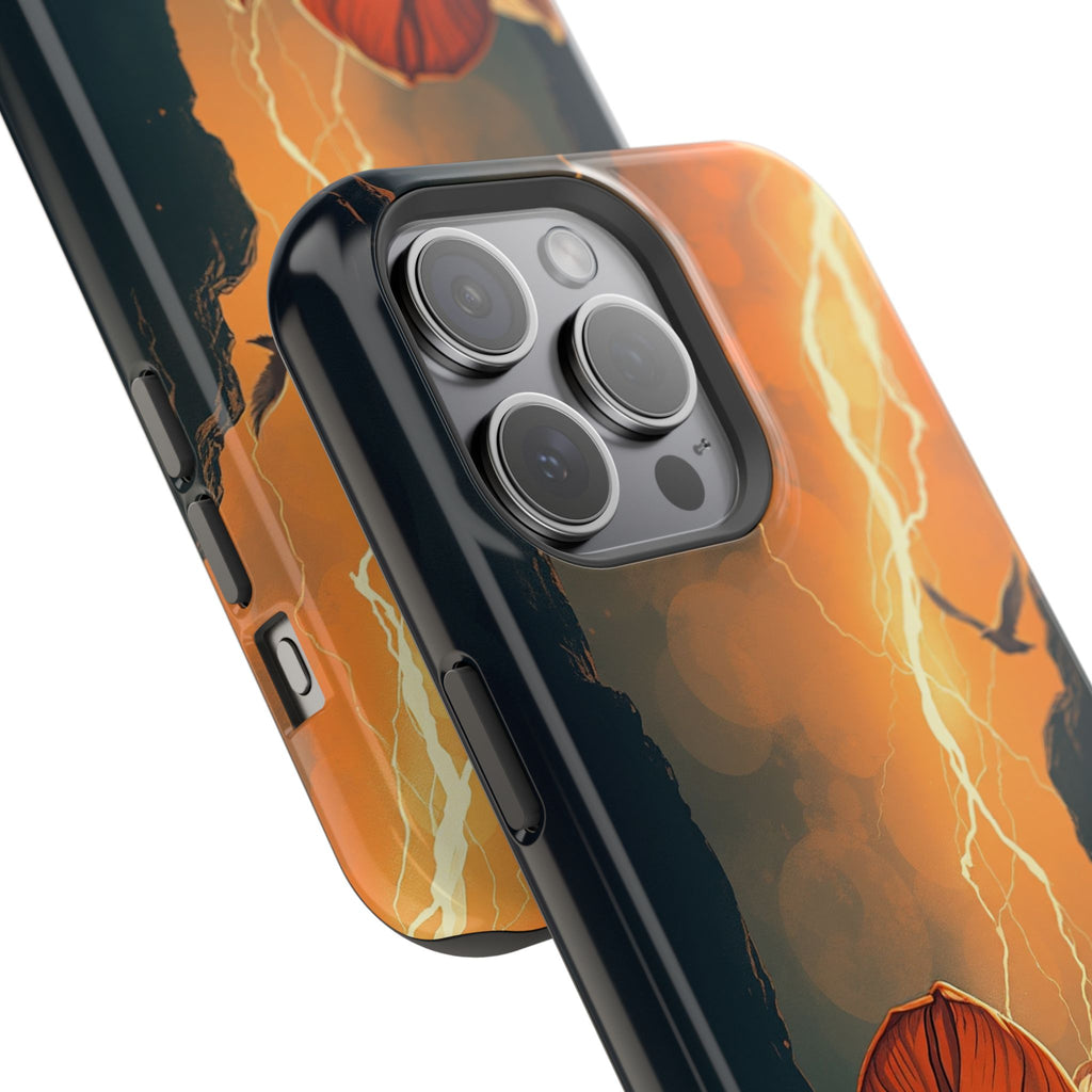 iPhone Vibrant Petal Storm Design Bold Modern Everyday Snap Case · iPhone Case