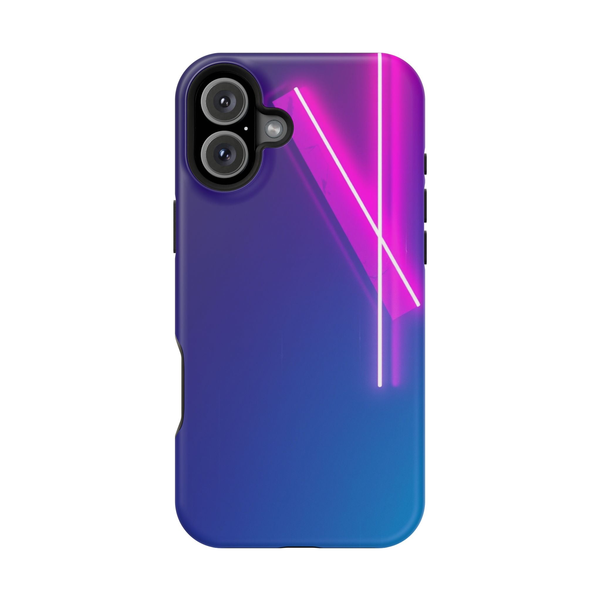 iPhone 1990s Geometric Neon Electric Art Slim Everyday Designer Case · iPhone Ca